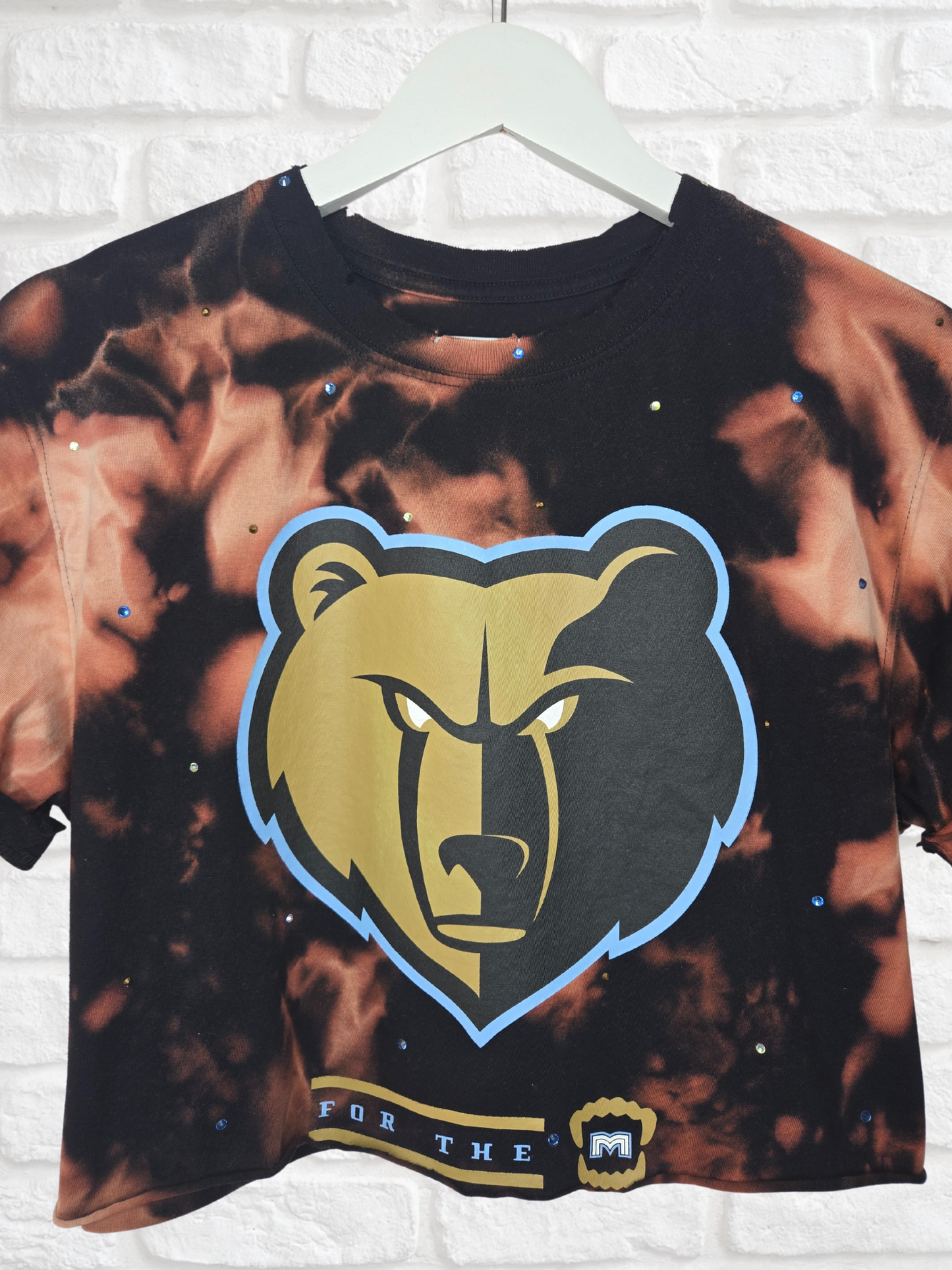 Memphis Grizzlies Crop Tee