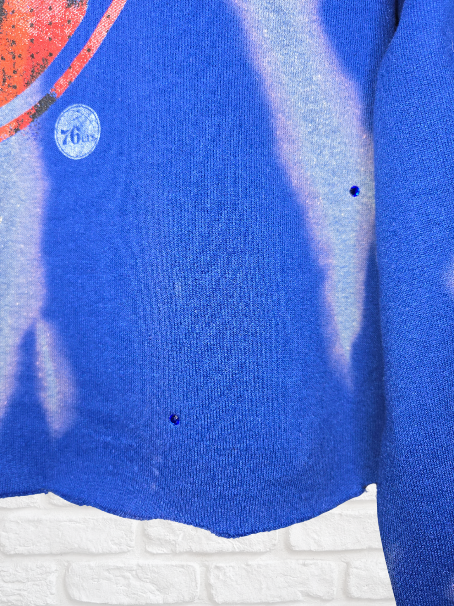 Philadelphia 76ers Crop Hoodie
