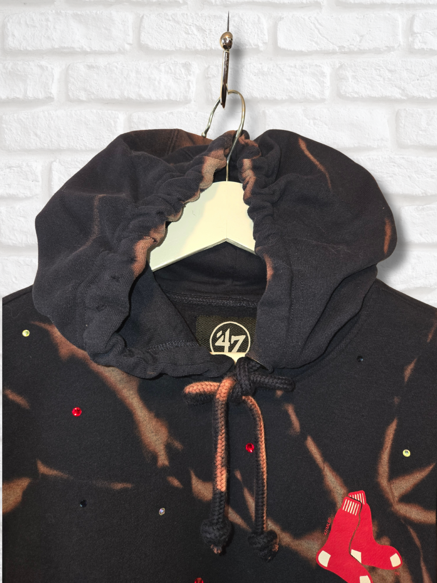 Boston Red Sox Crop Hoodie