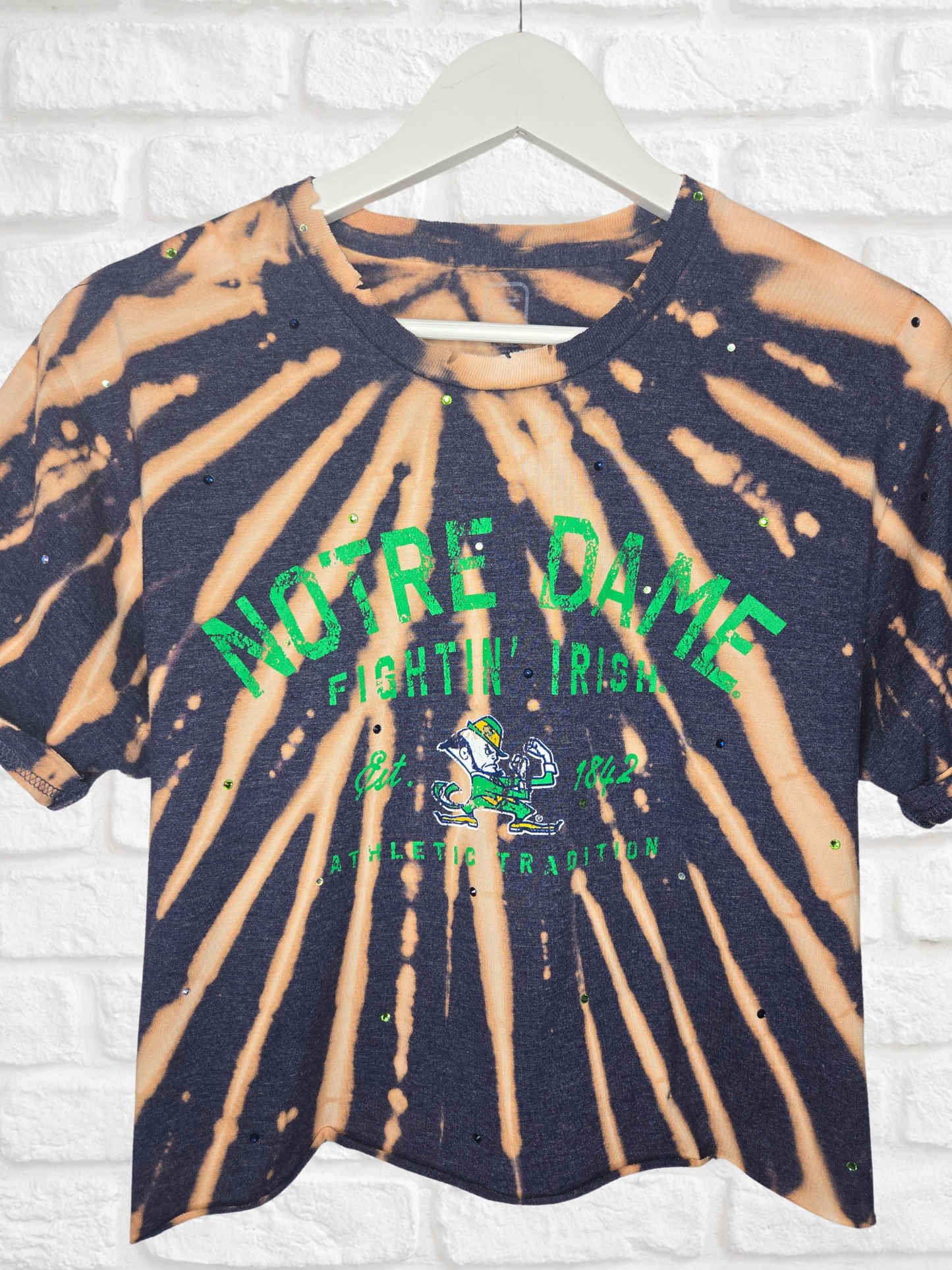 Notre Dame Fighting Irish Crop Tee