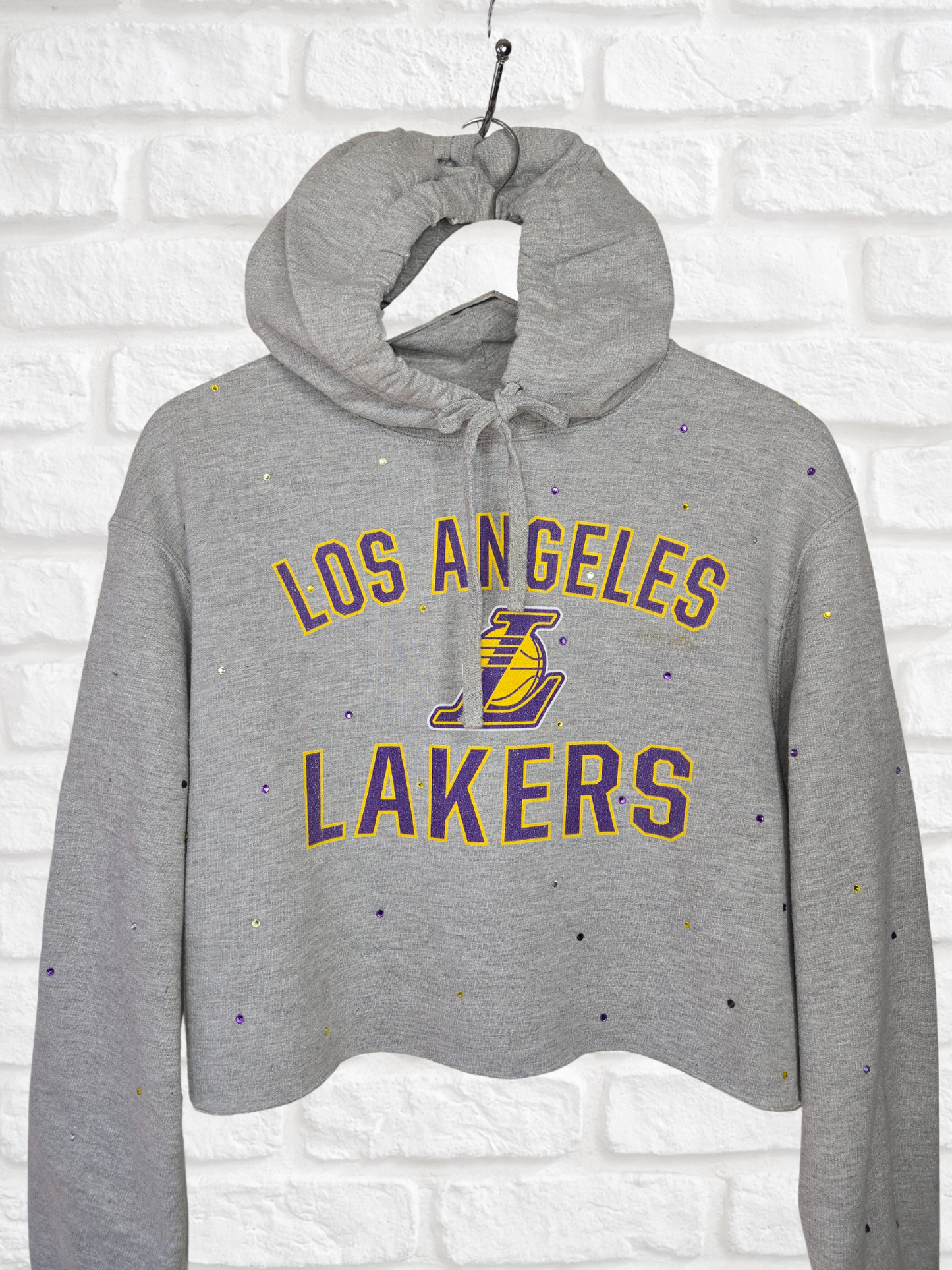 Los Angeles Lakers Crop Hoodie