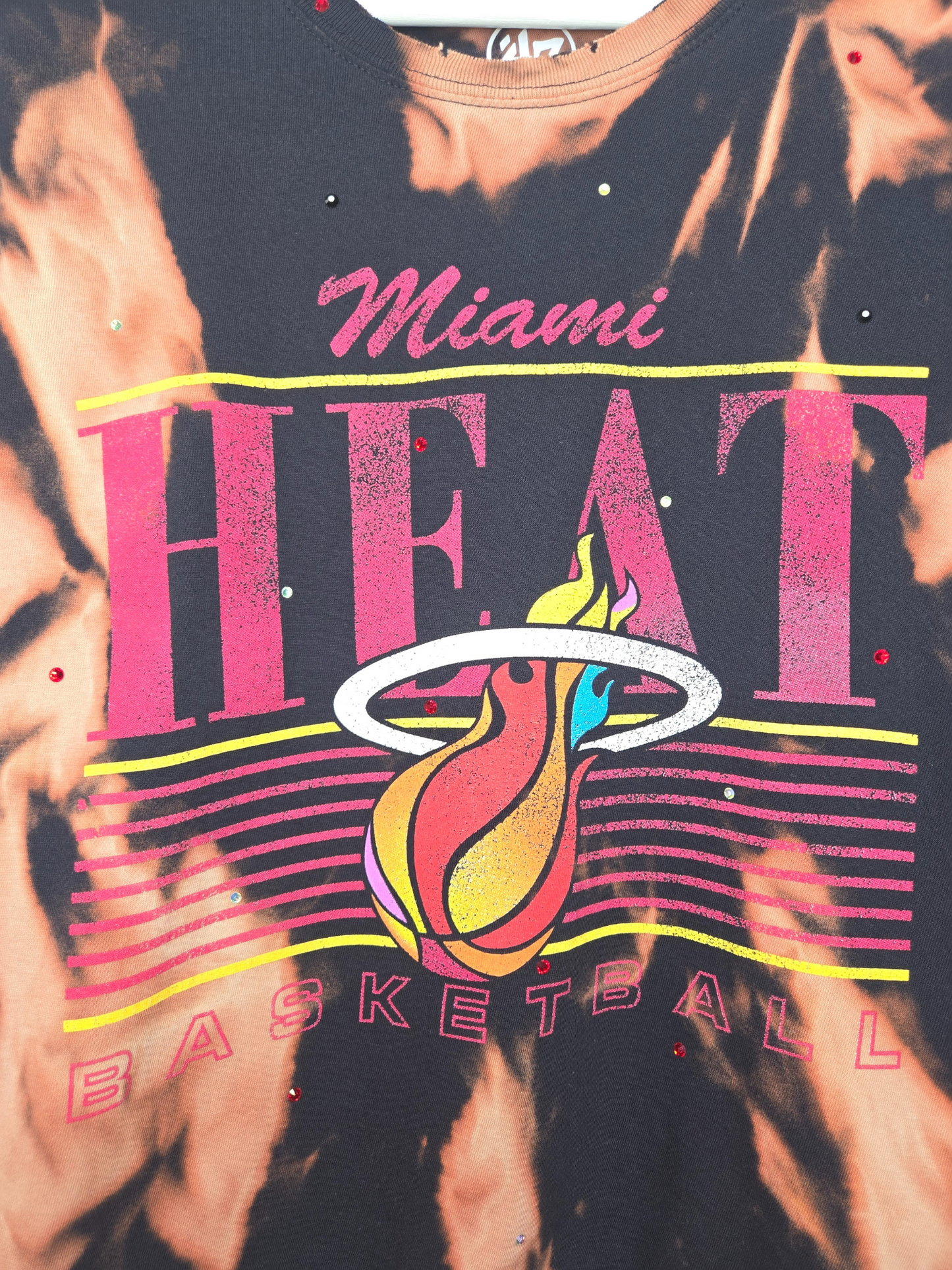 Miami Heat Crop Tee