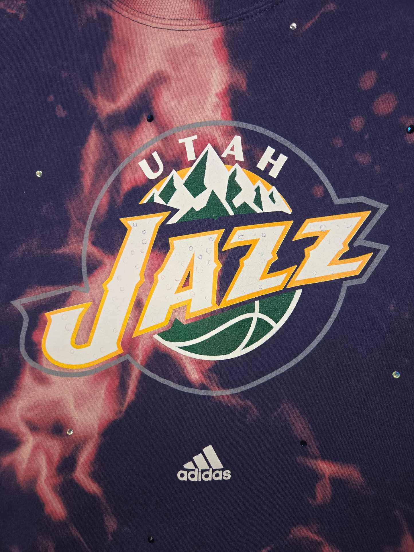 Utah Jazz Crop Tee
