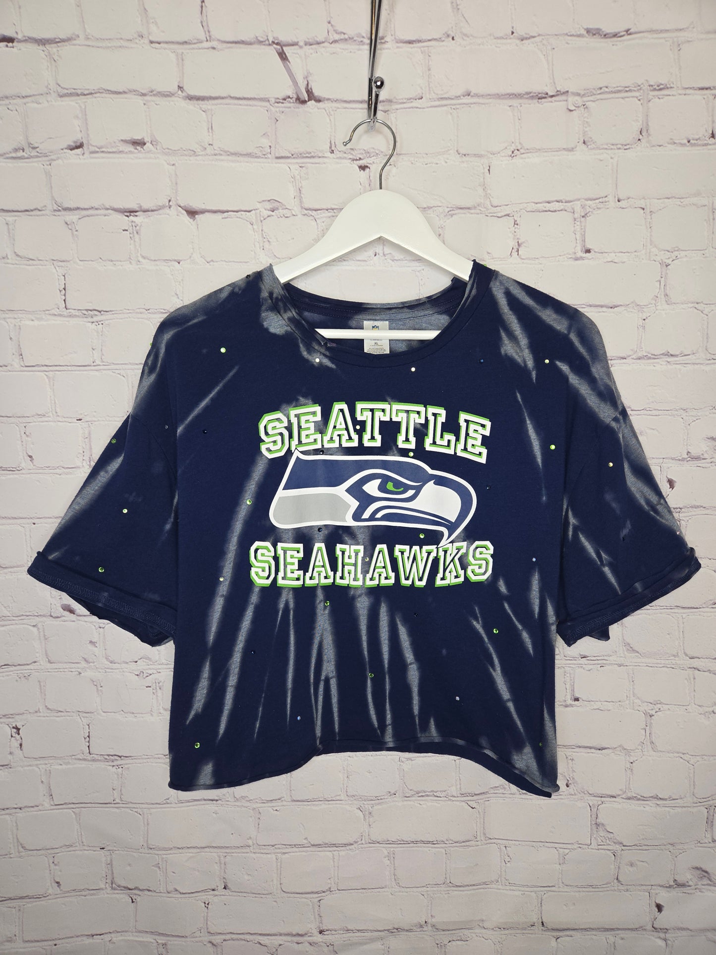 Seattle Seahawks Crop Tee