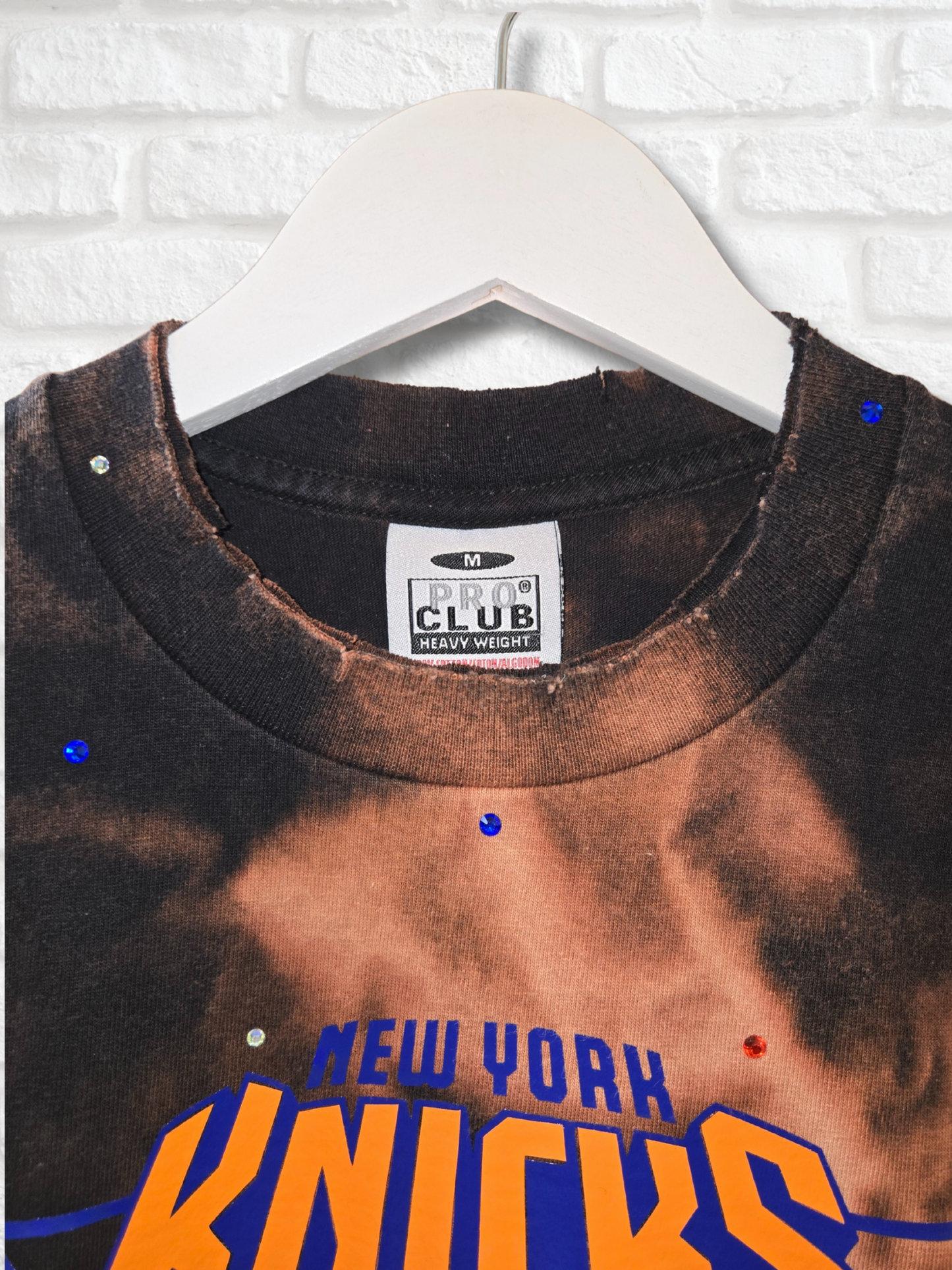 New York Knicks Crop Tee