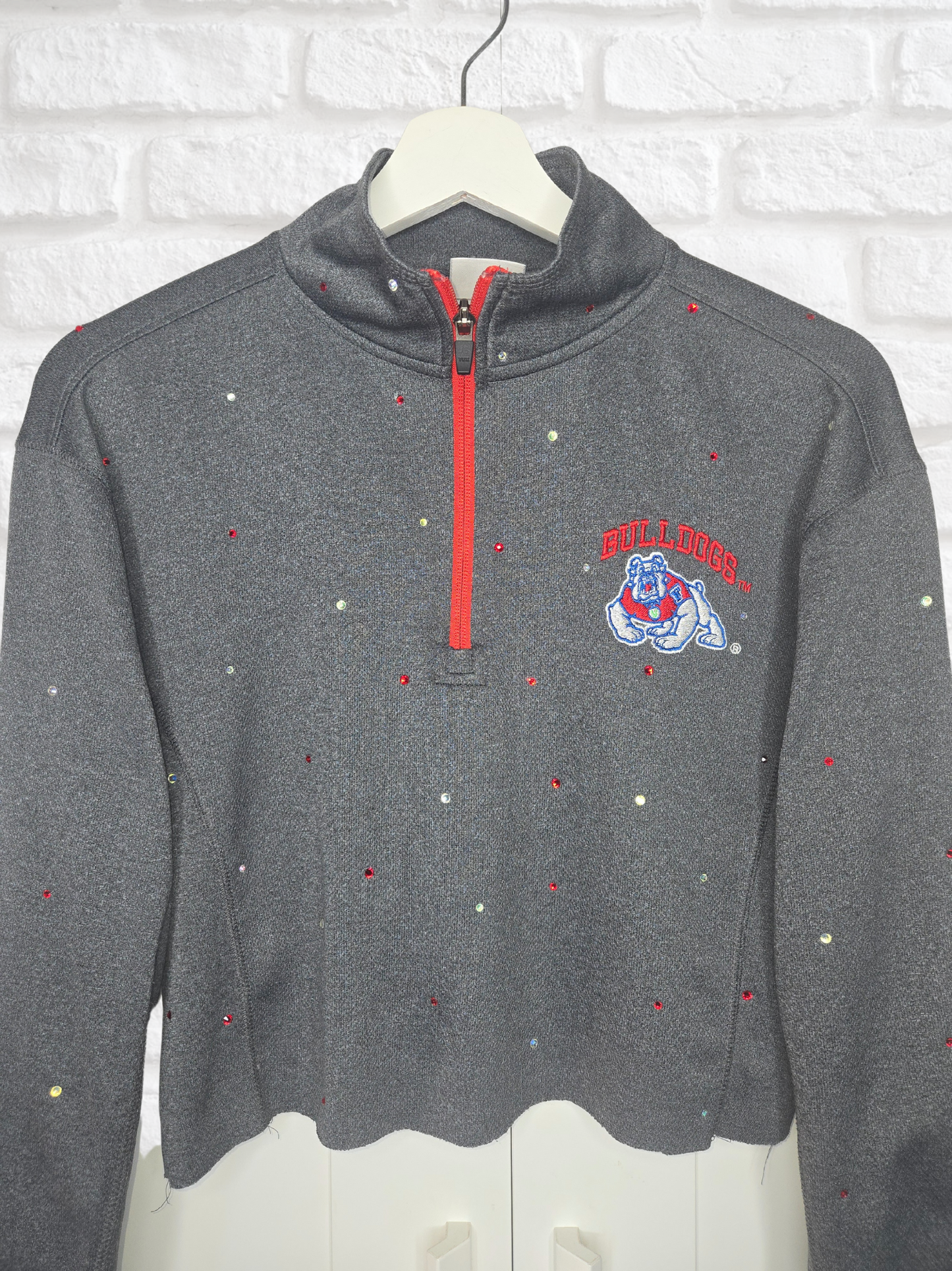 Fresno State Bulldogs Crop Tee