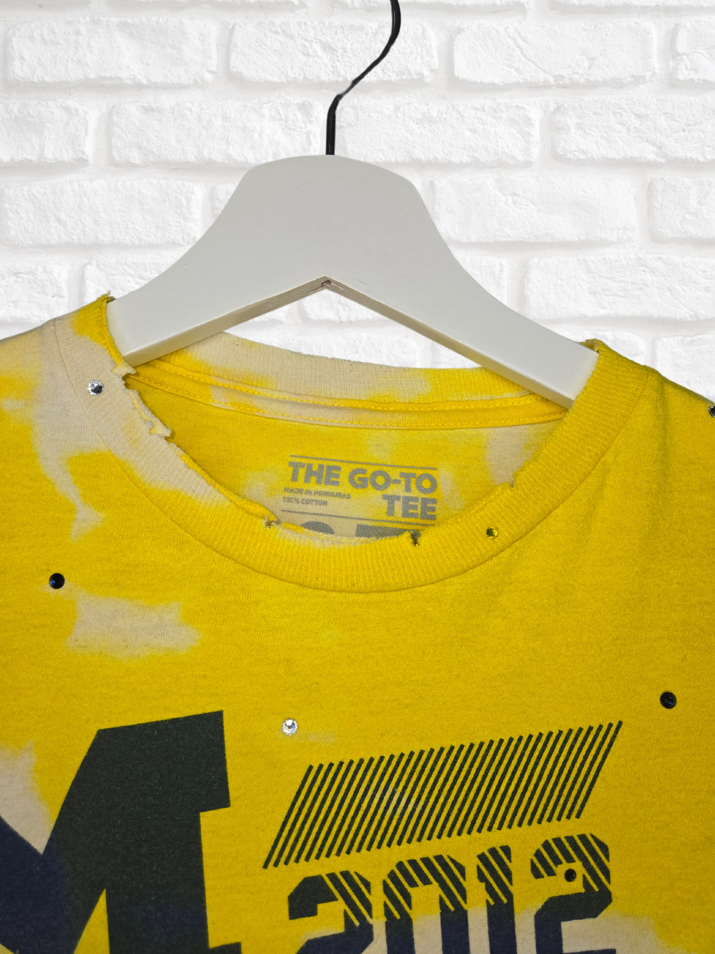 Michigan Wolverines Crop Tee