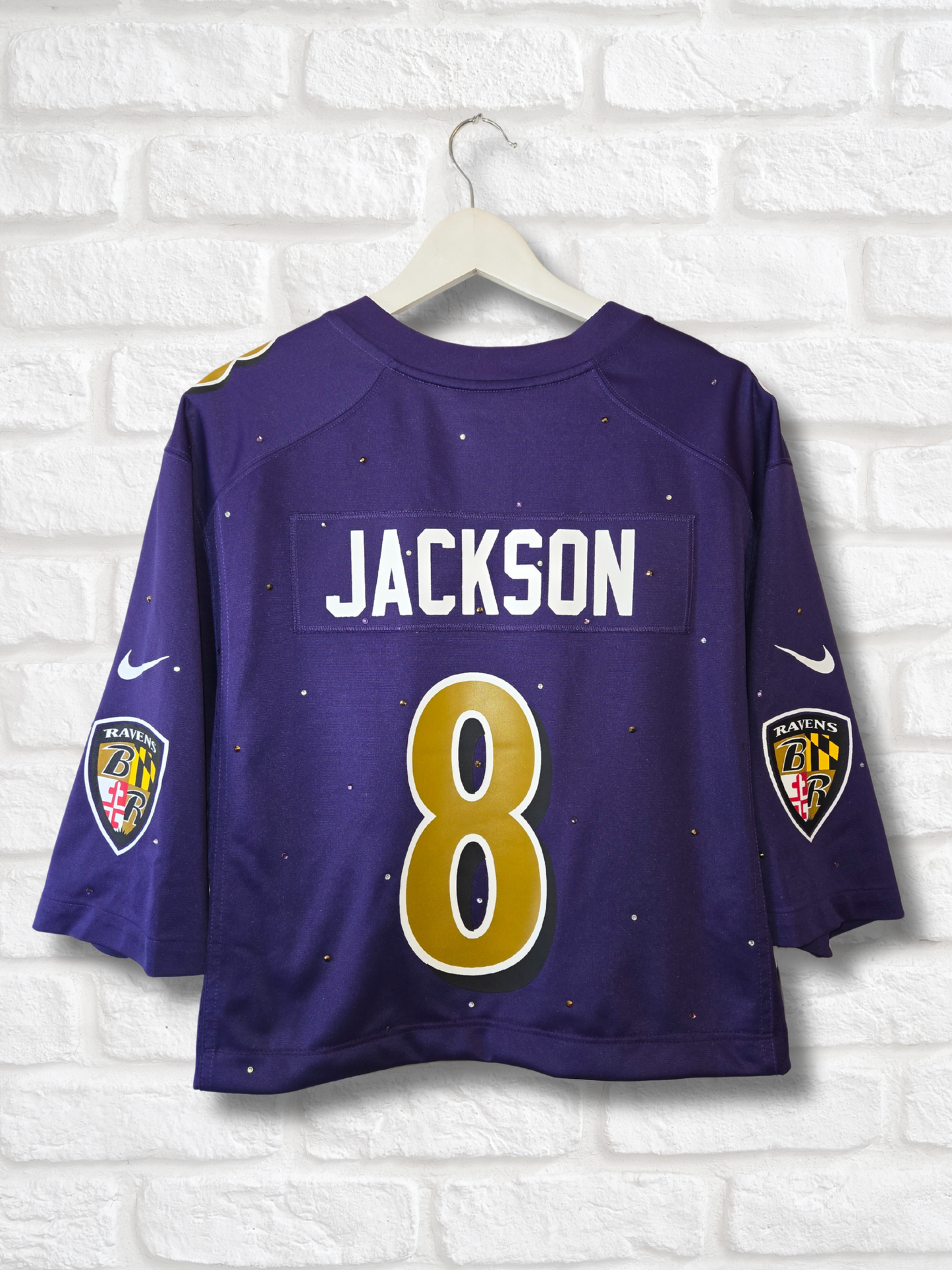Baltimore Ravens Crop Jersey