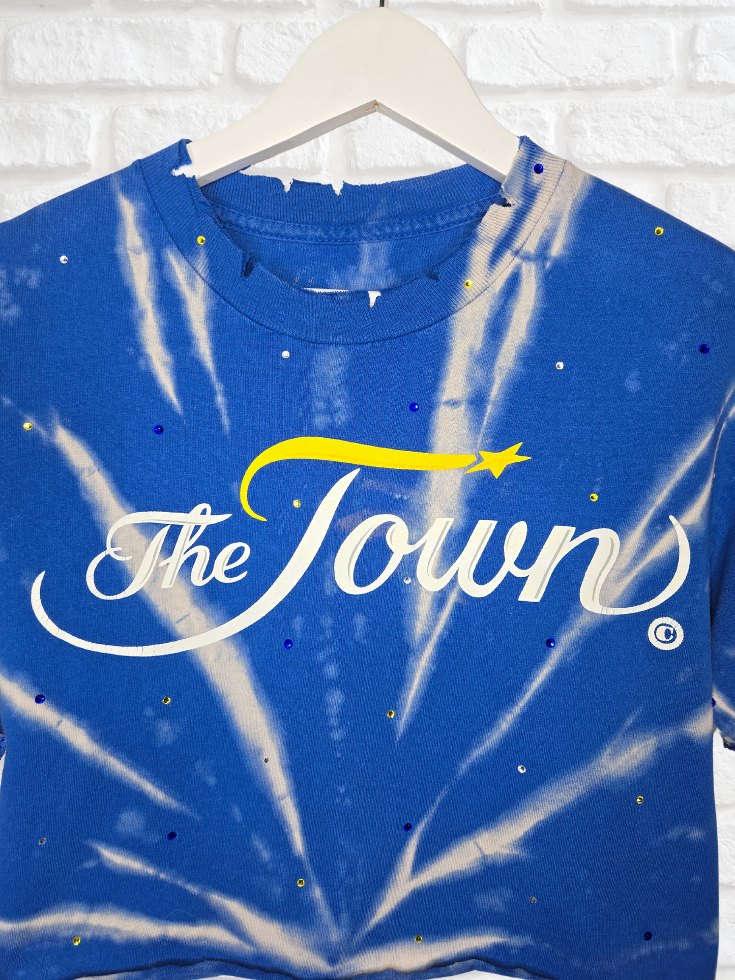 Golden State Warriors Crop Tee