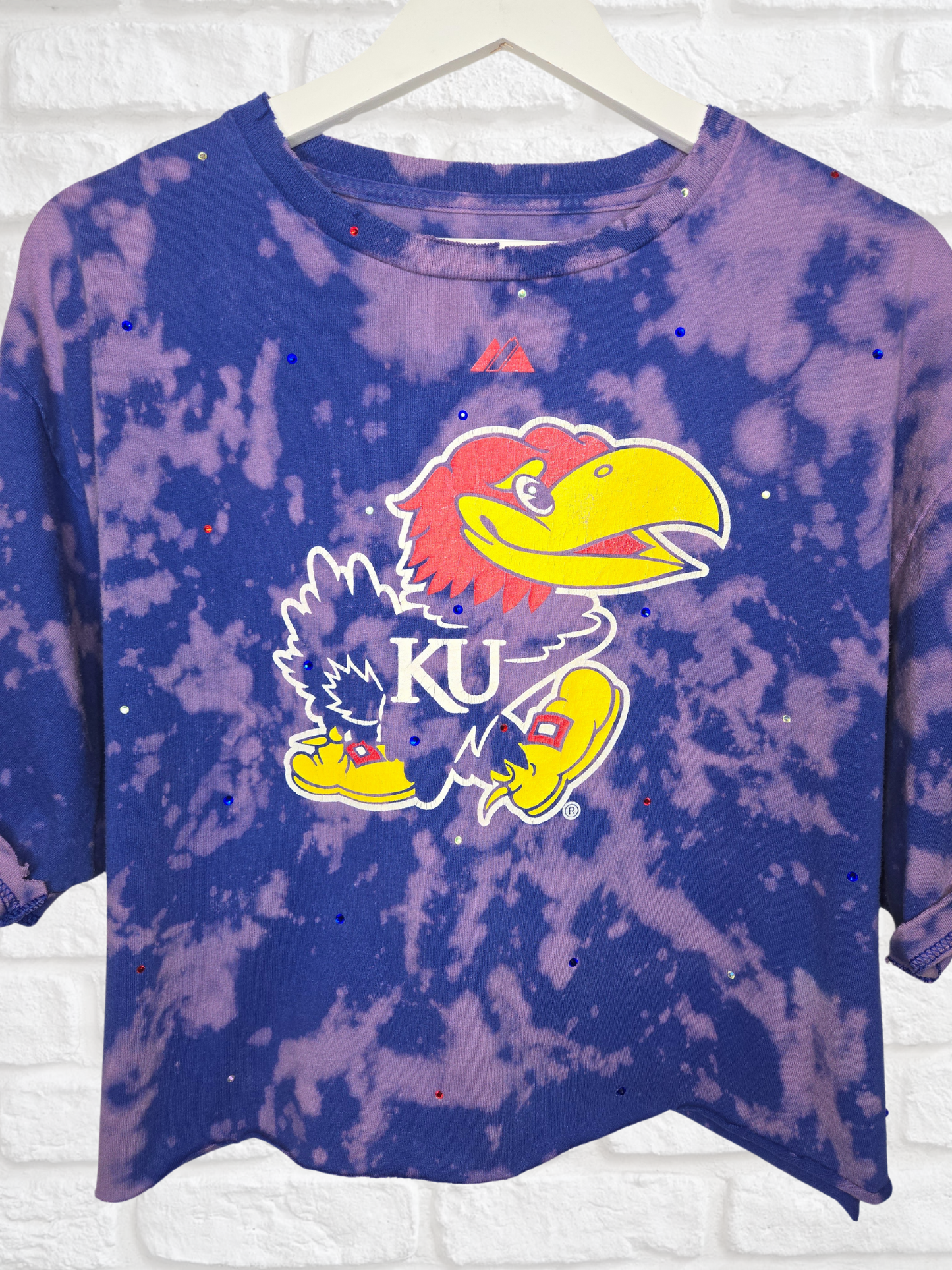 Kansas Jayhawks Crop Tee