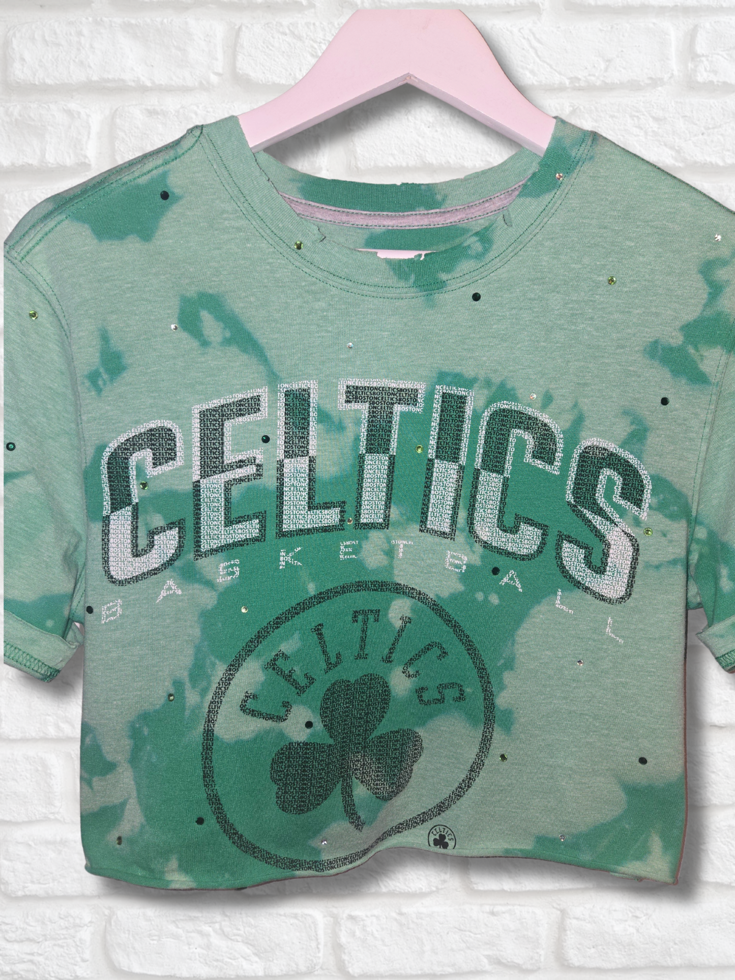 Boston Celtics Crop Tee