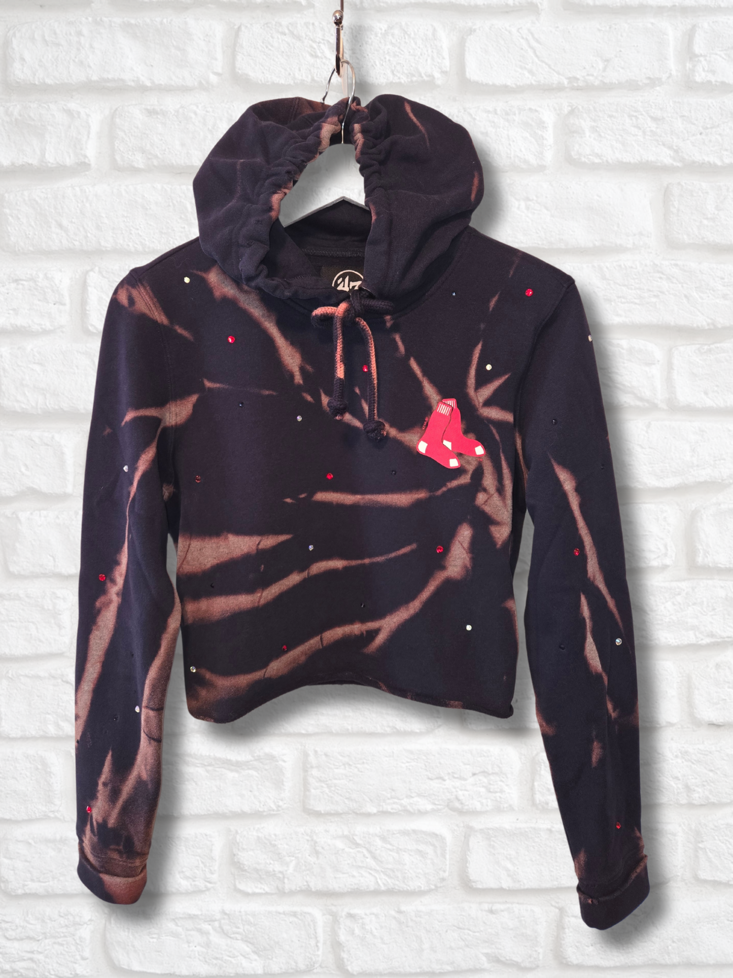 Boston Red Sox Crop Hoodie