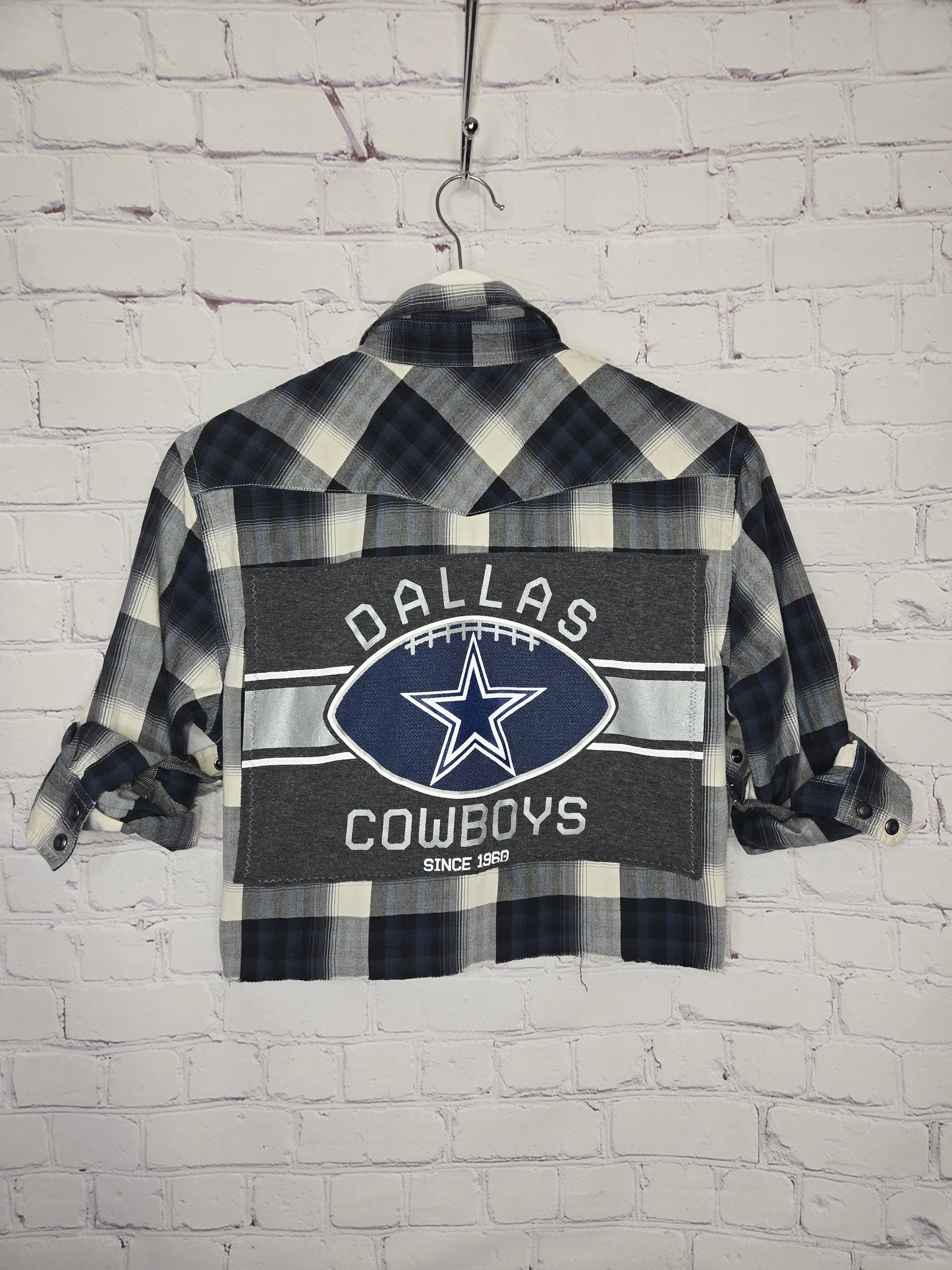 Dallas Cowboys Crop Flannel