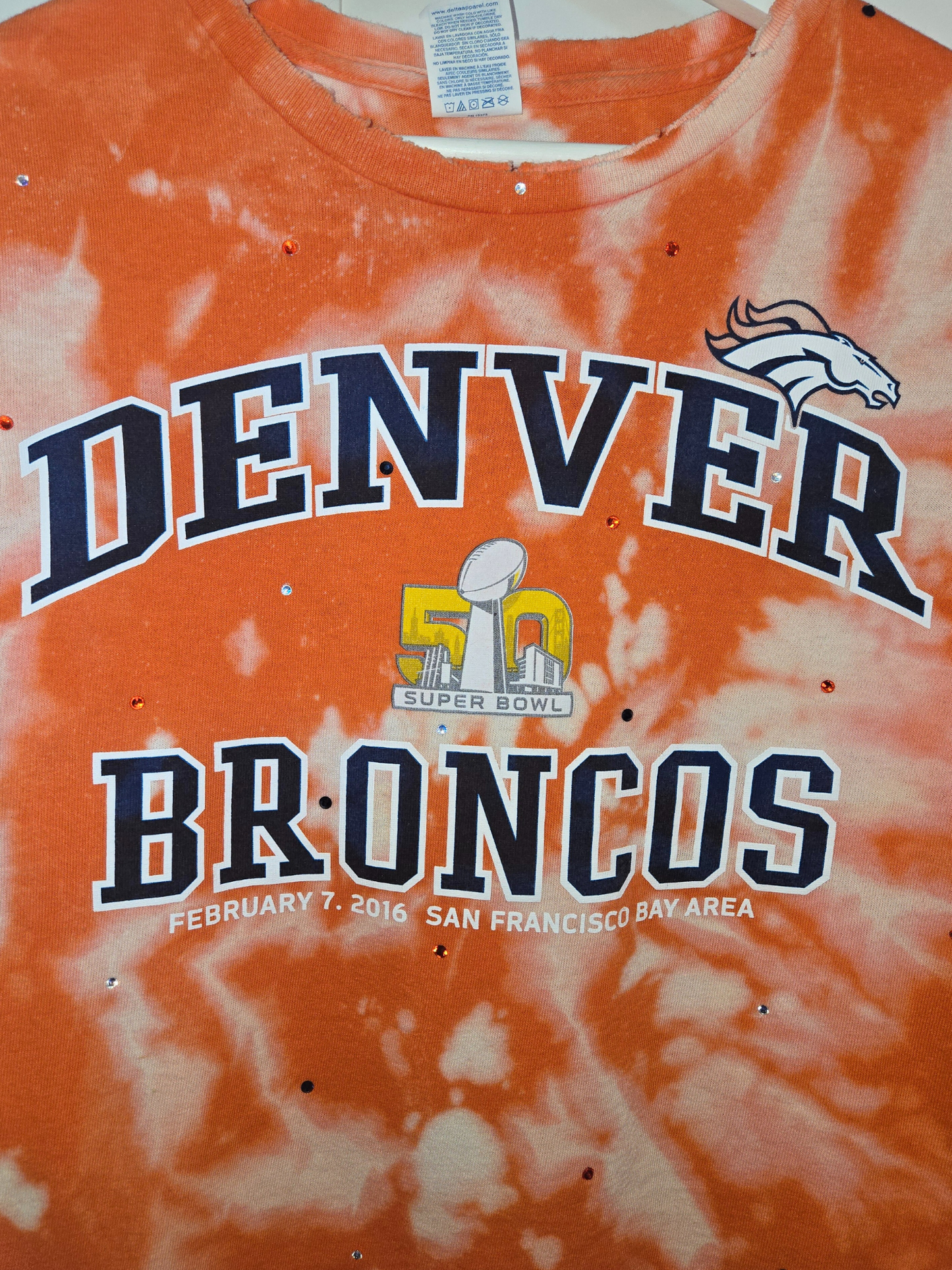 Denver Broncos Crop Top