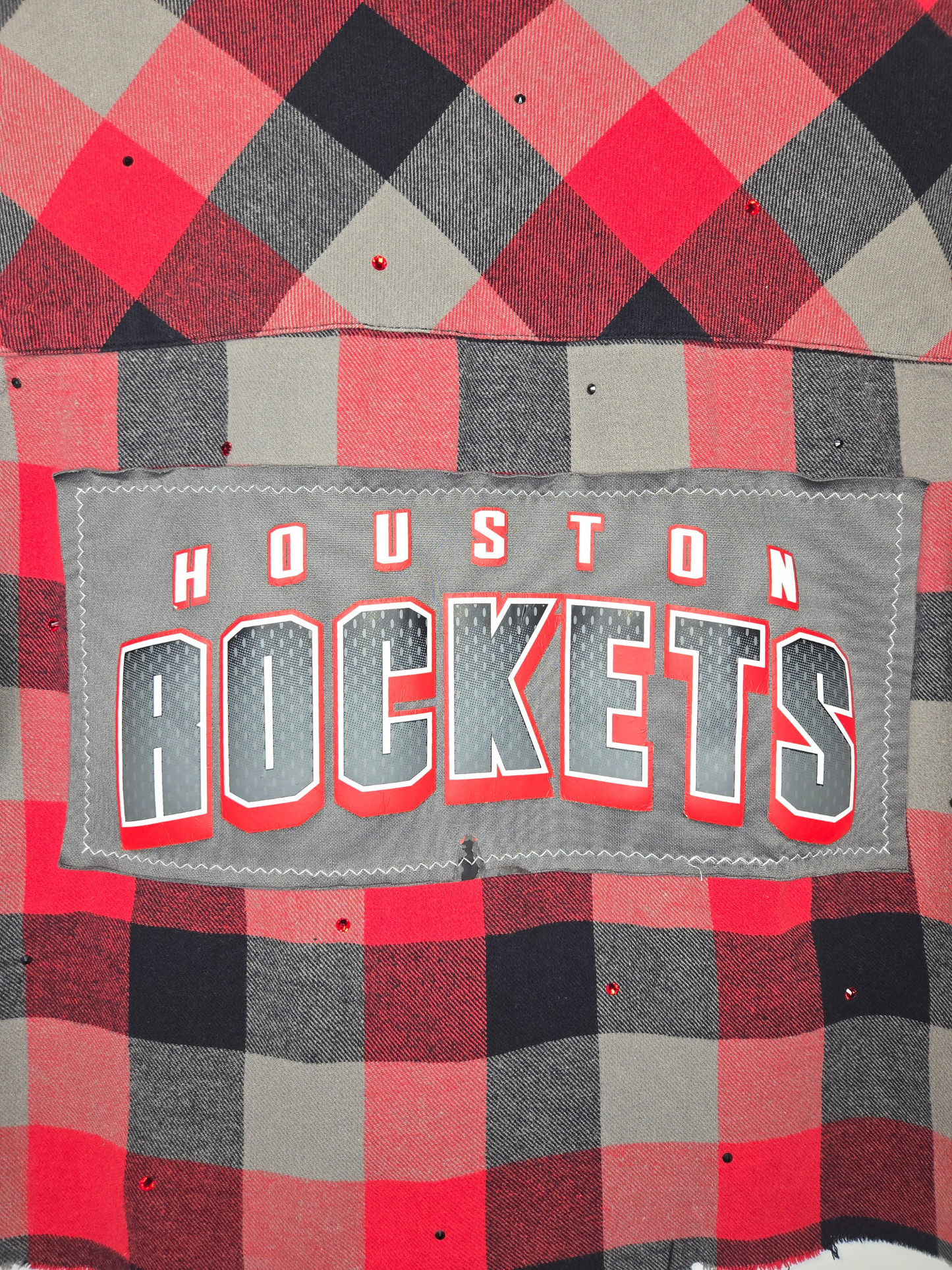 Houston Rockets Crop Flannel