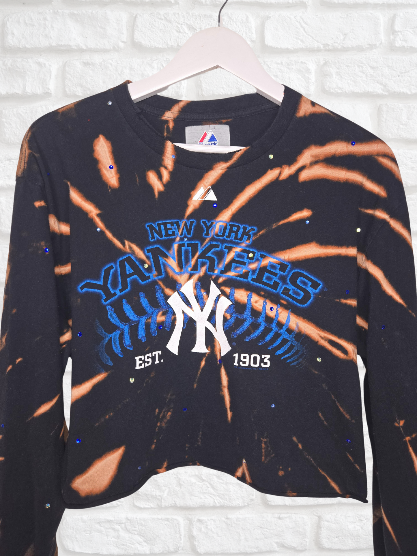 New York Yankees Crop Tee