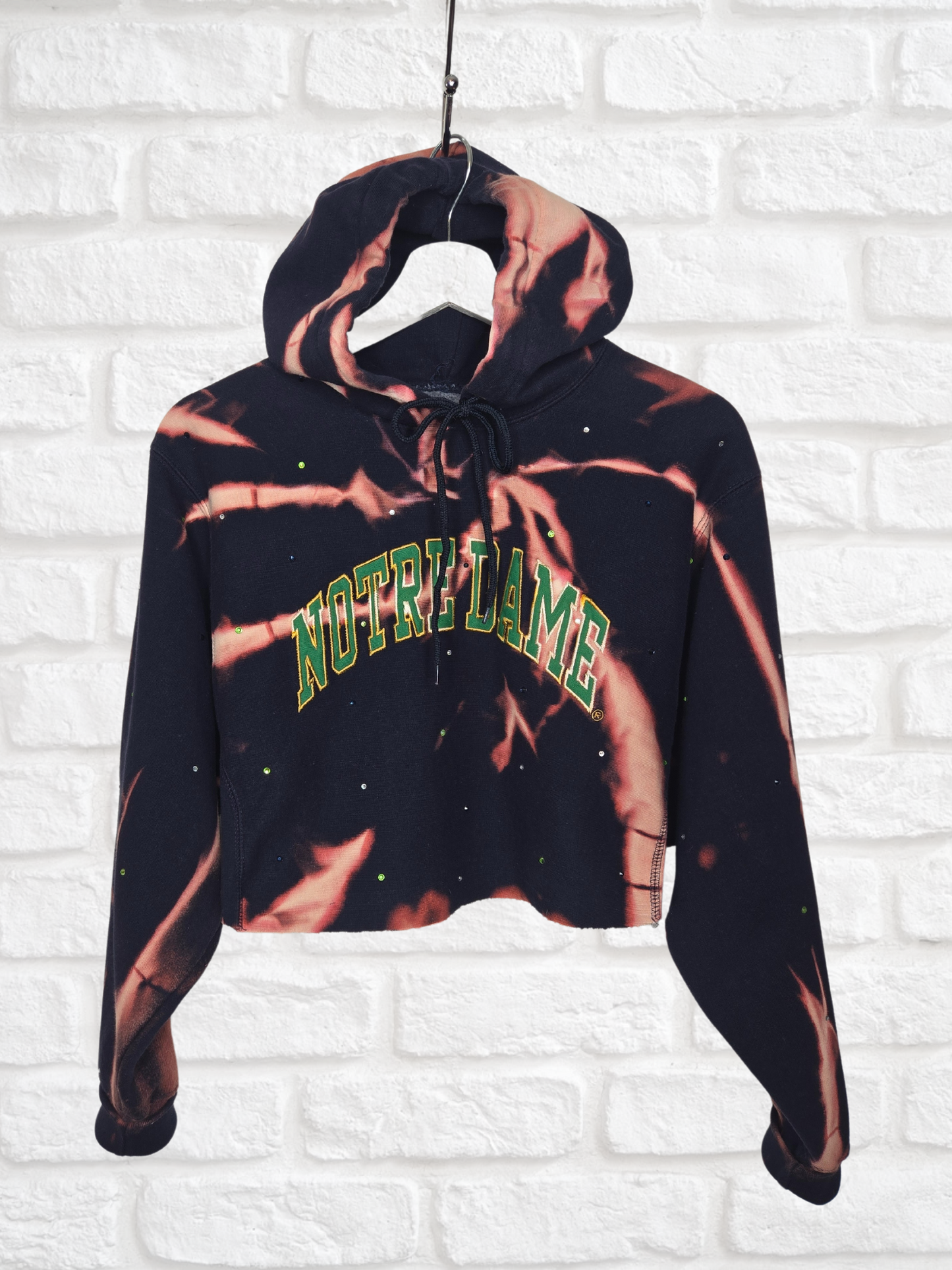 Notre Dame Fighting Irish Crop Hoodie