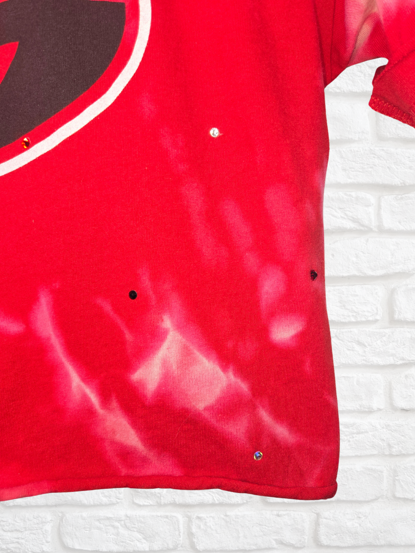 Georgia Bulldogs Crop Tee