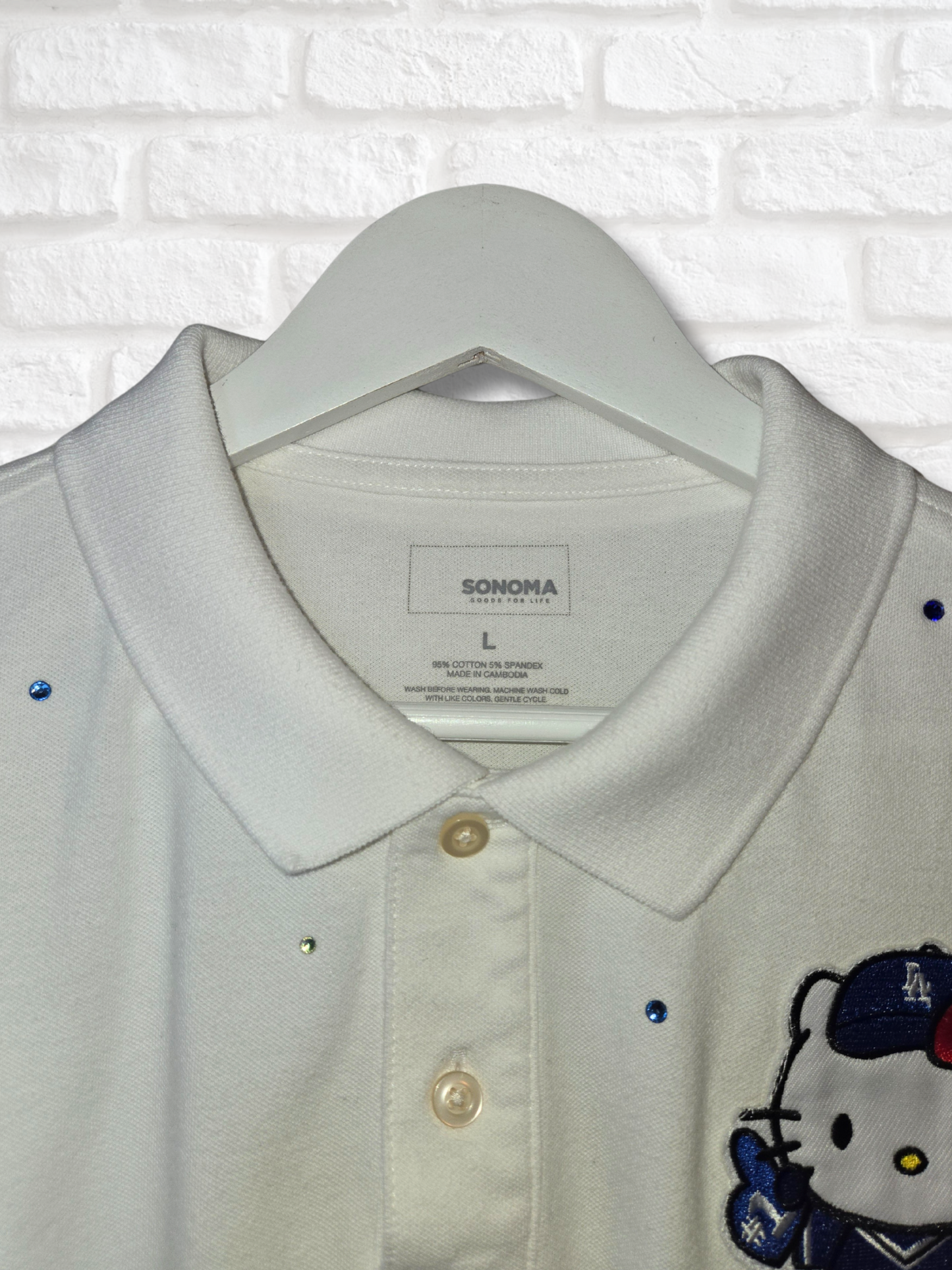 Los Angeles Dodgers HK Crop Polo