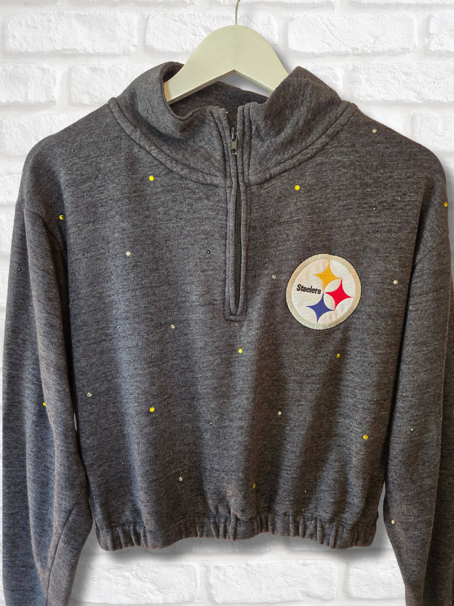 Pittsburgh Steelers Crop Sweatshirt