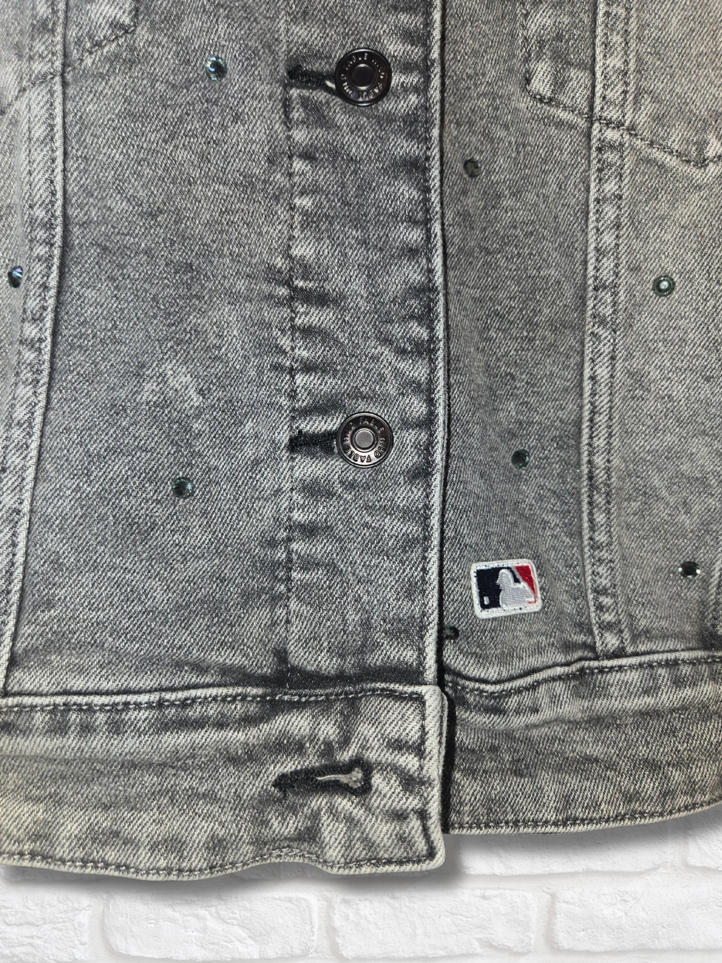 San Francisco Giants Crop Rhinestone Jacket