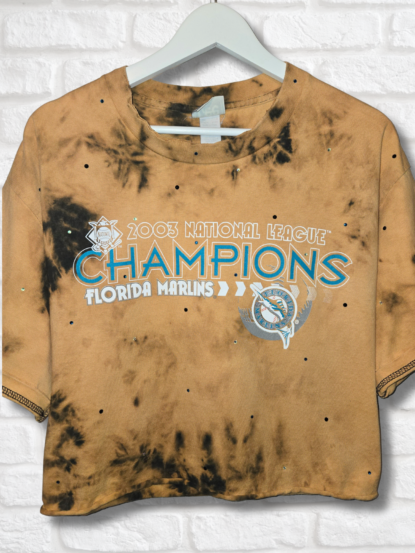 Miami Marlins Crop Tee