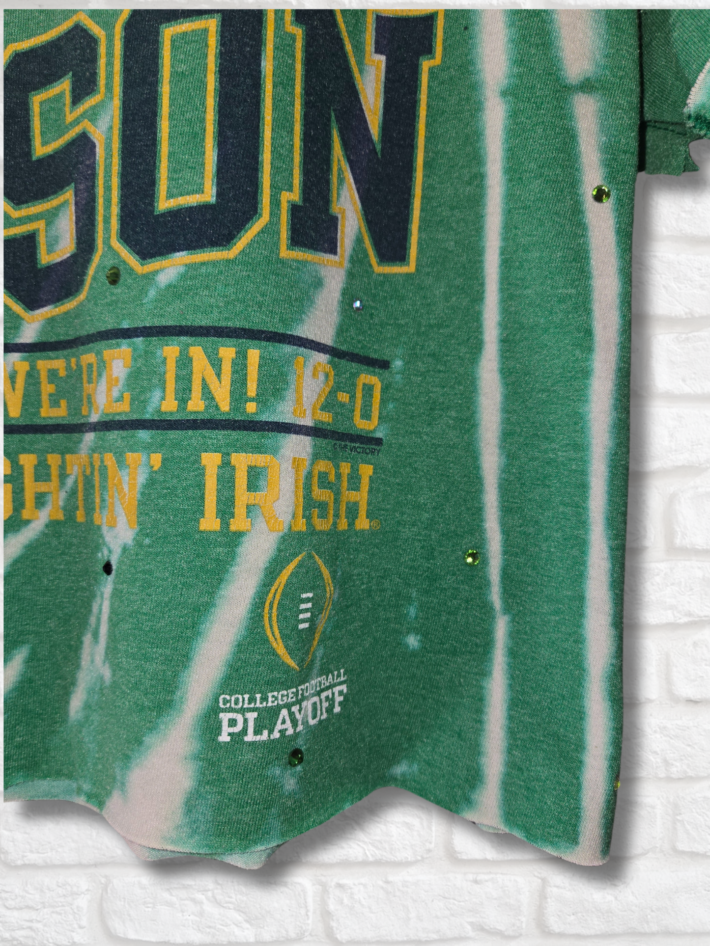 Notre Dame Fighting Irish Crop Tee