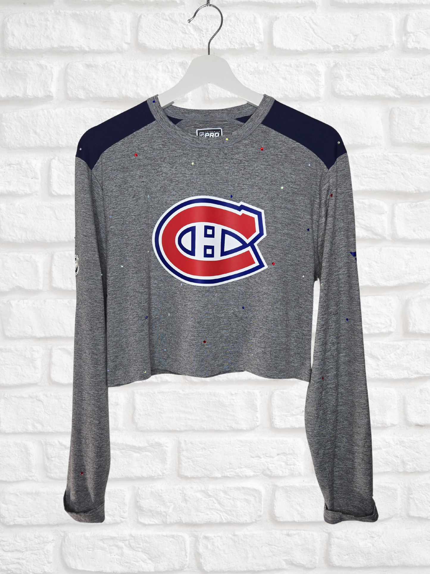 Montreal Canadiens Crop Tee