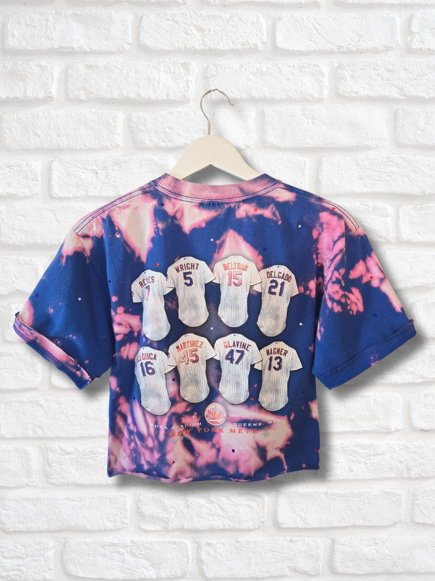 New York Mets Crop Top