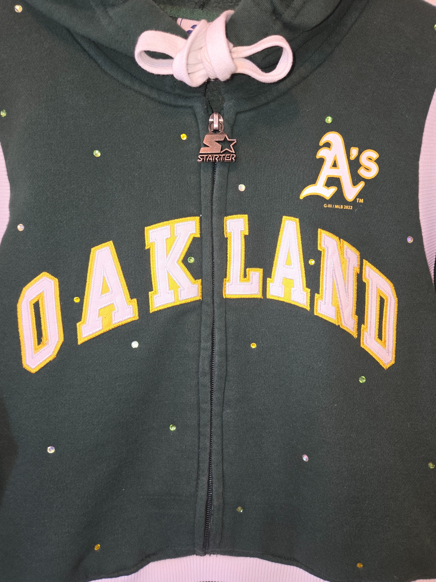 Athletics Crop Pullover Hoodie