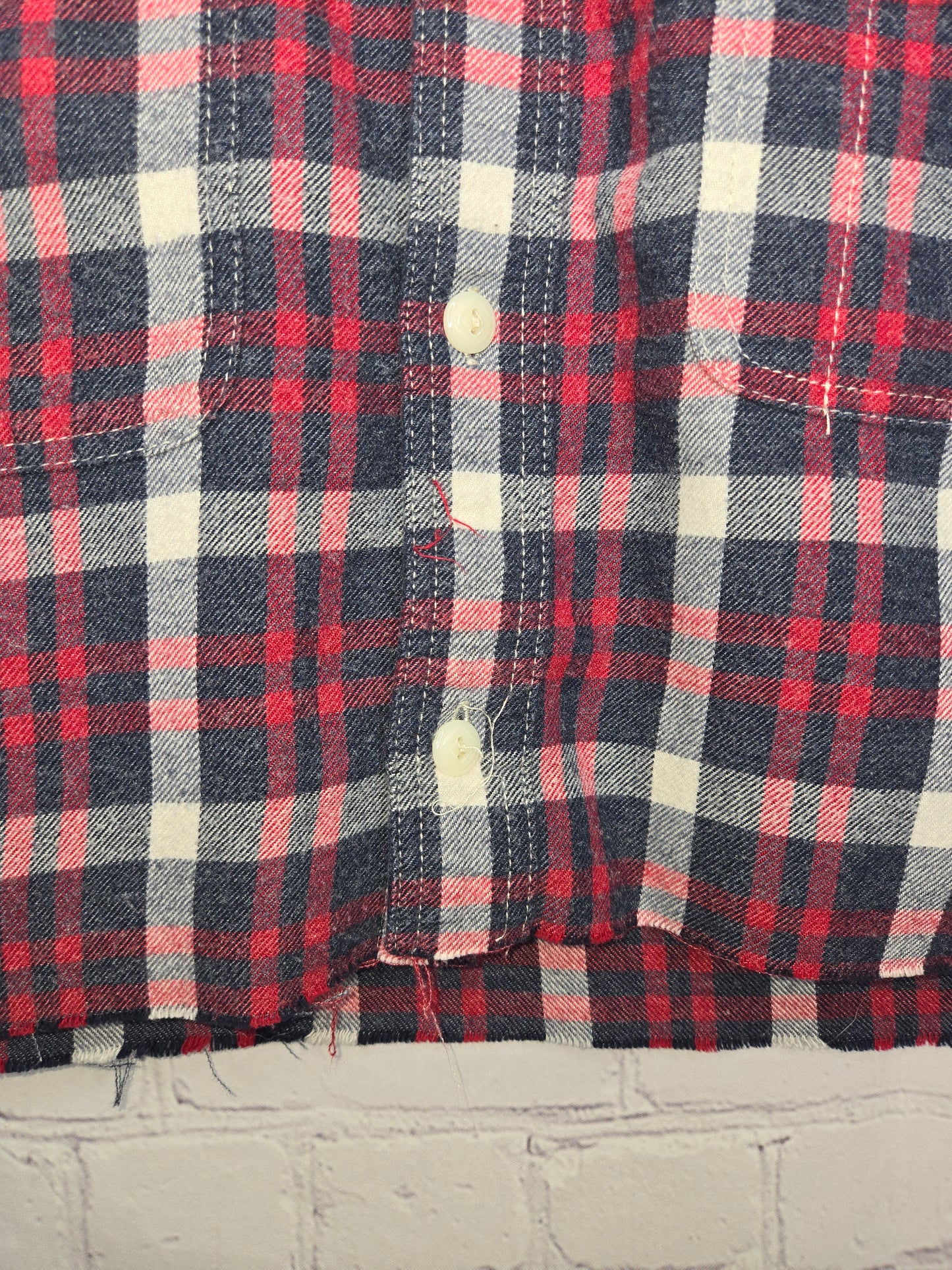 Los Angeles Angels Crop Flannel