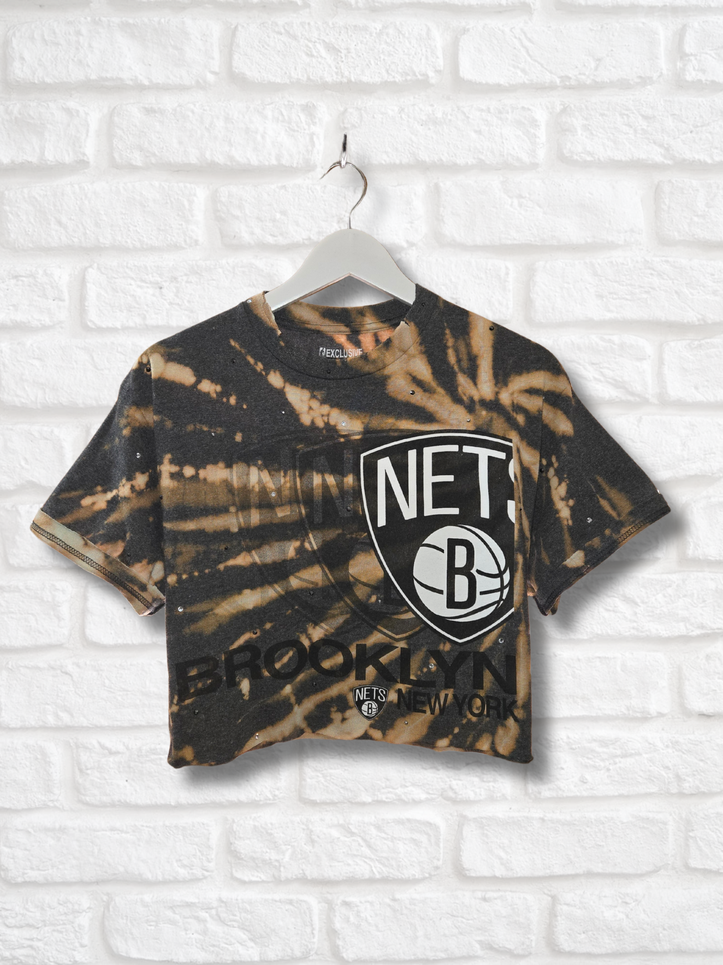 Brooklyn Nets Crop Tee