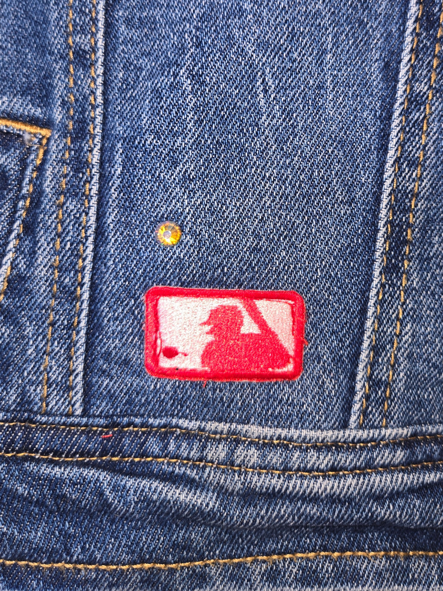 Arizona Diamondbacks Crop Denim Jacket