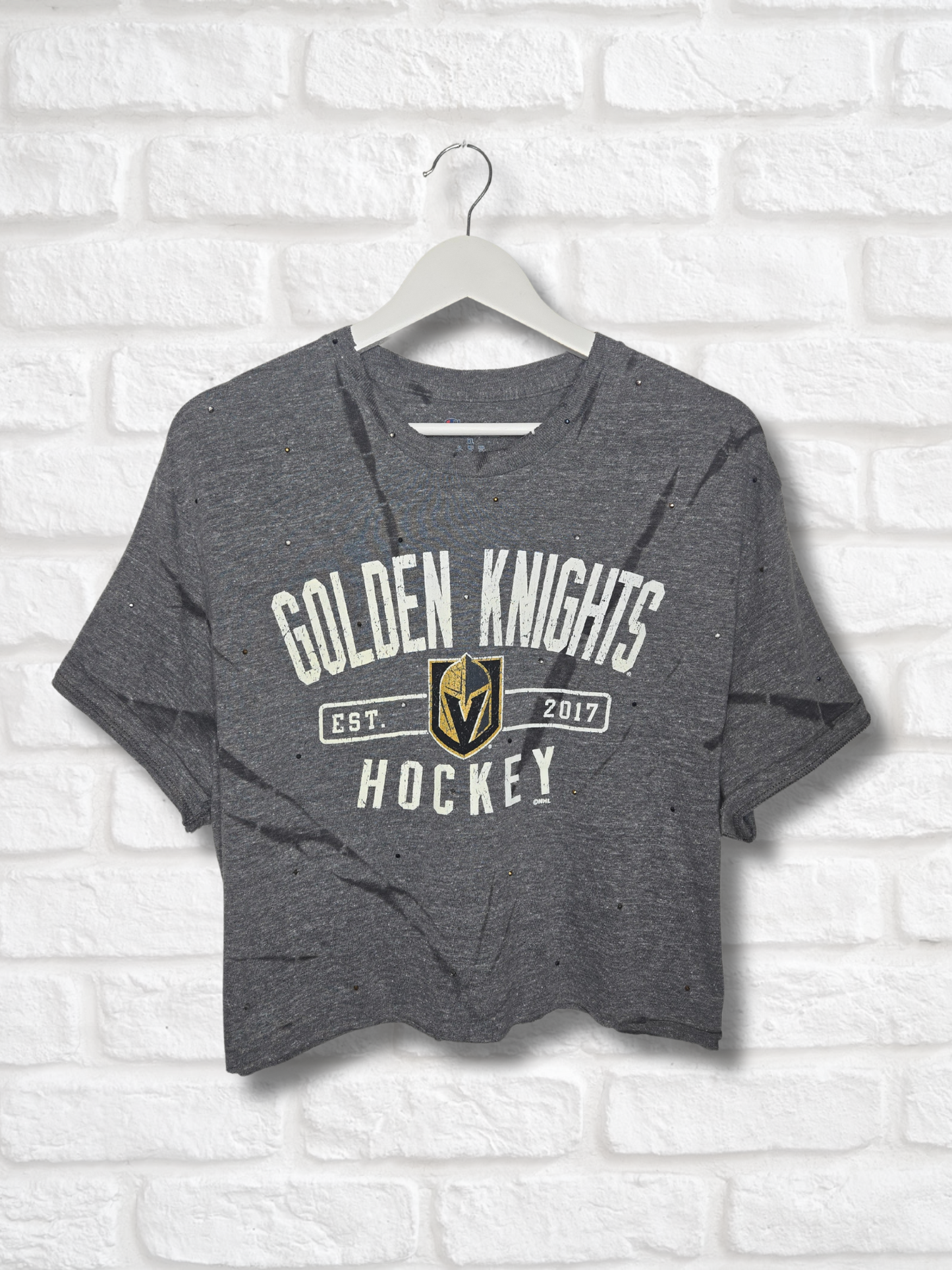 Vegas Golden Knights Crop Tee