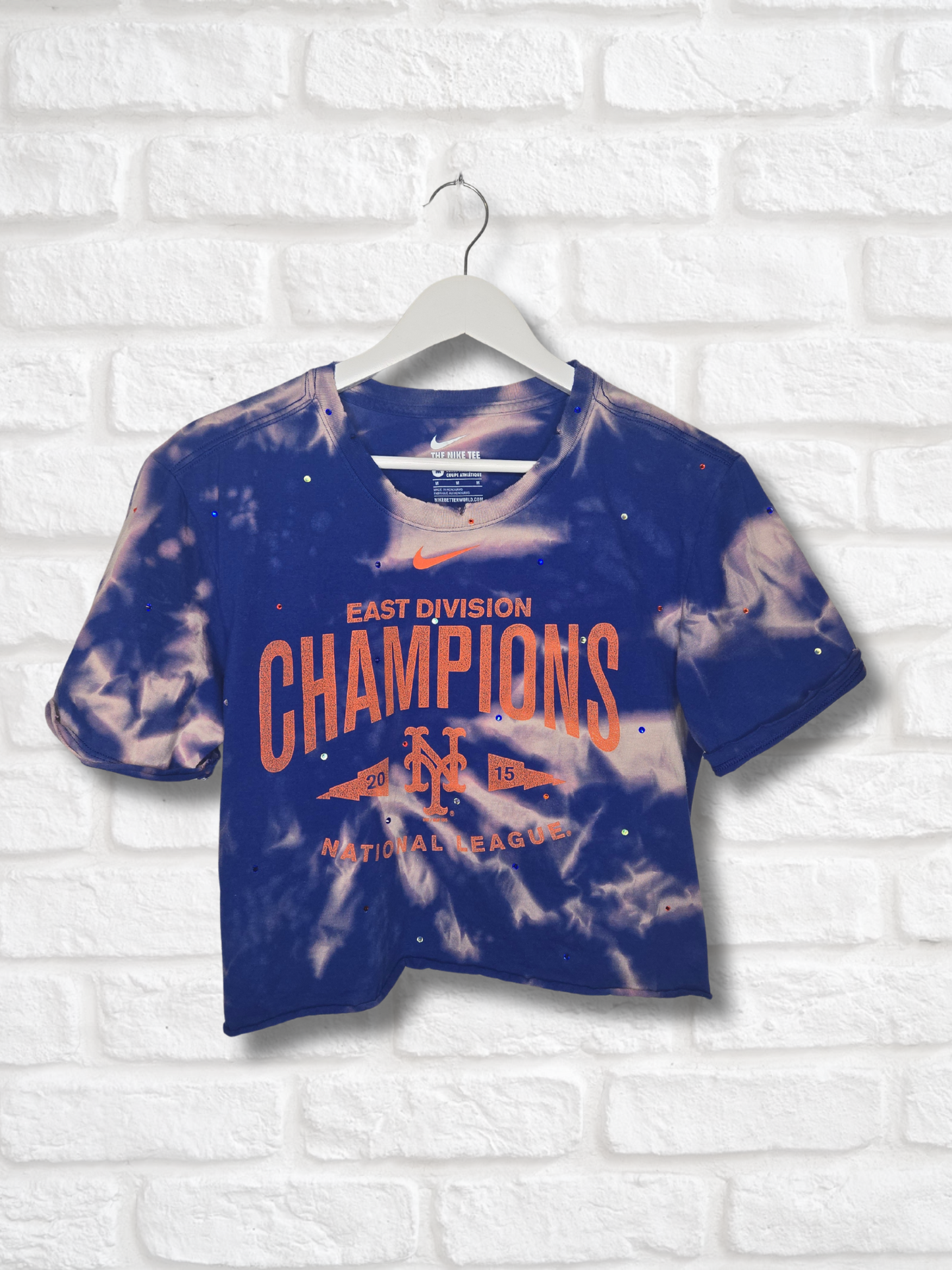 New York Mets Crop Tee