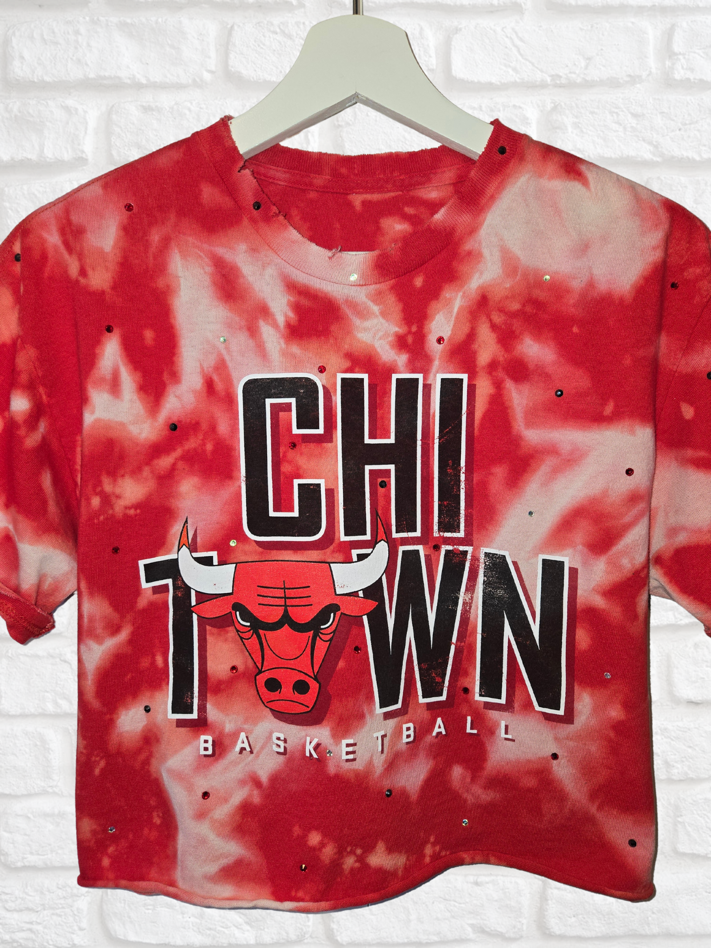 Chicago Bulls Crop Tee