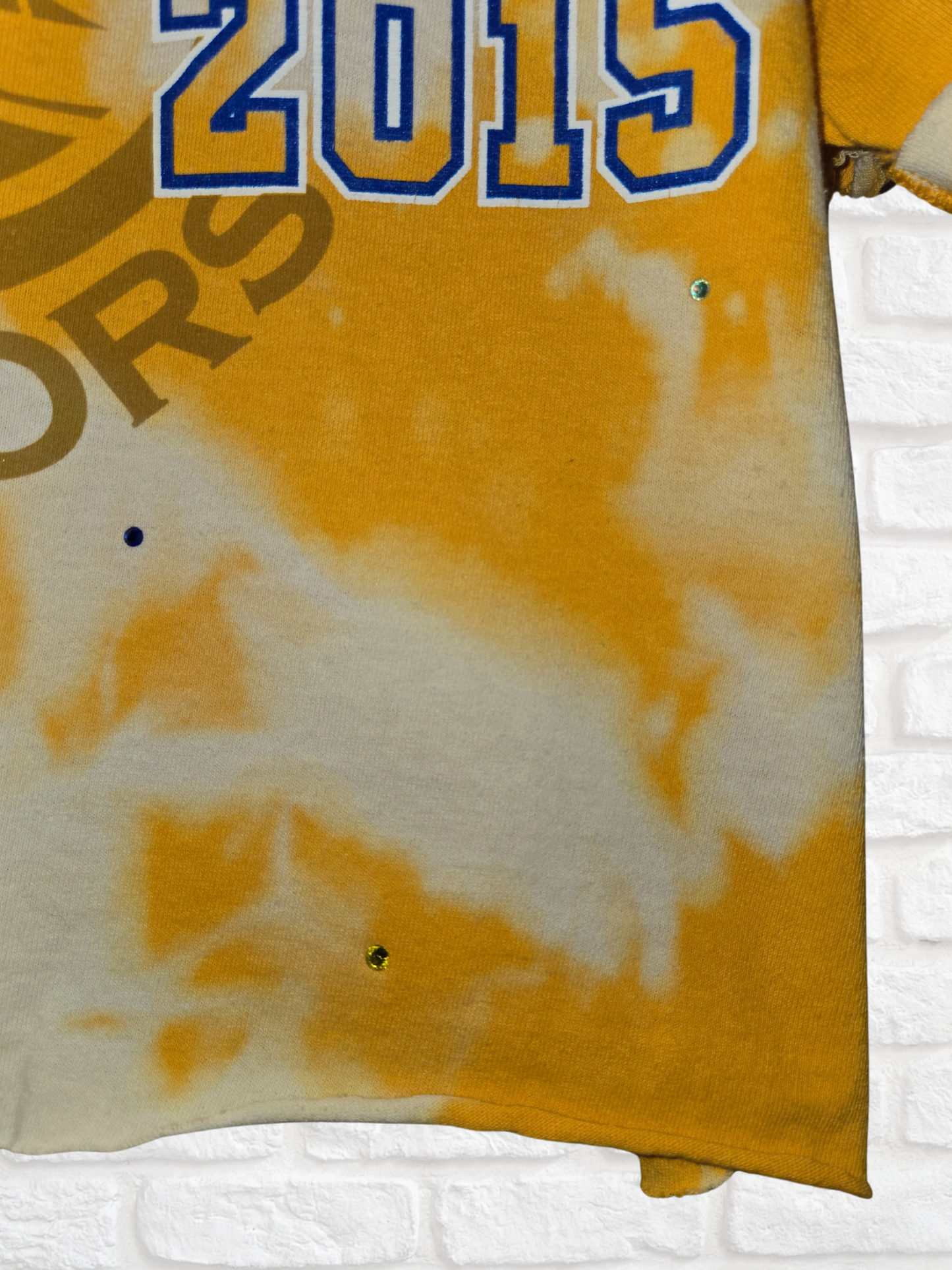 Golden State Warriors Crop Tee