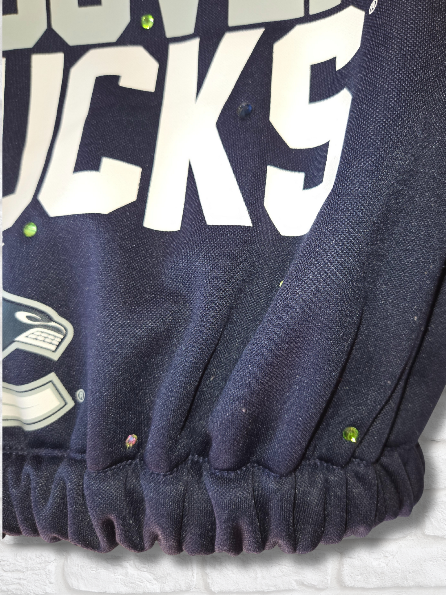 Vancouver Canucks Crop Hoodie