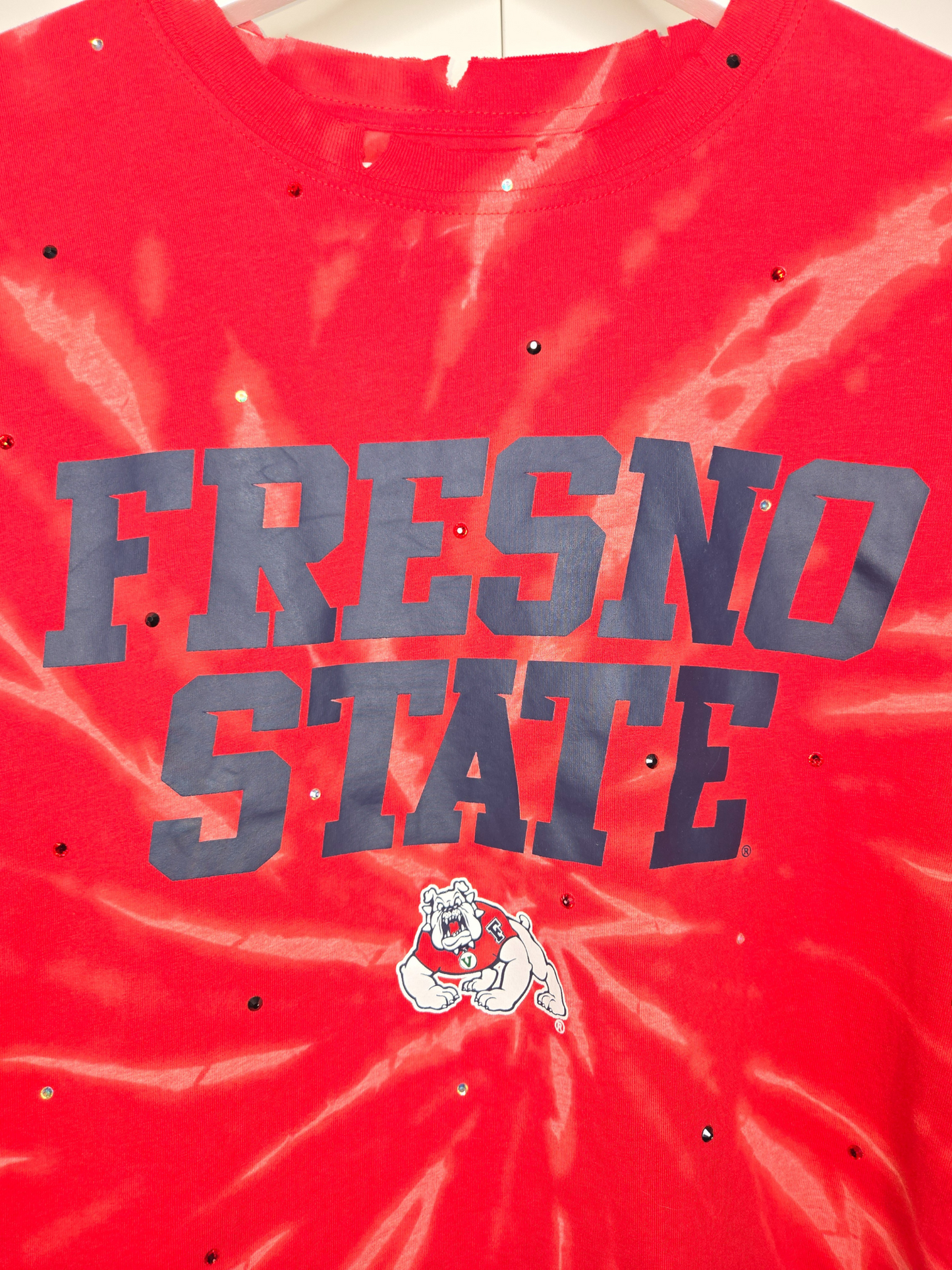Fresno State Bulldogs Crop Tee