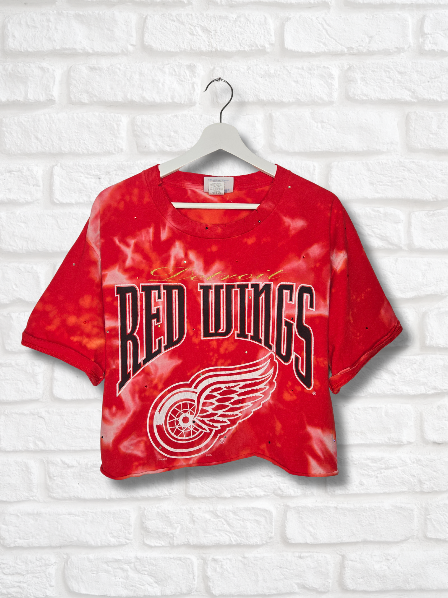 Detroit Red Wings Crop Tee