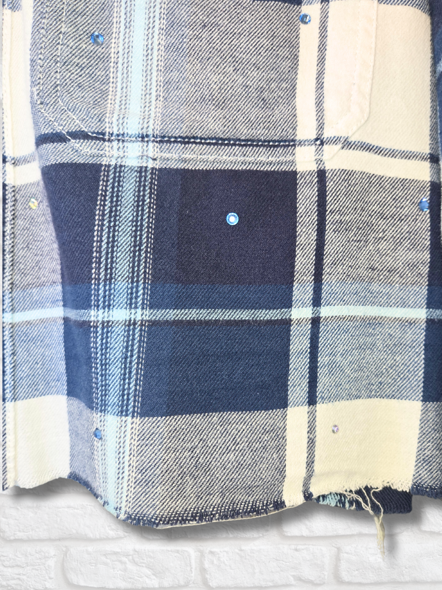 Los Angeles Dodgers Crop Flannel