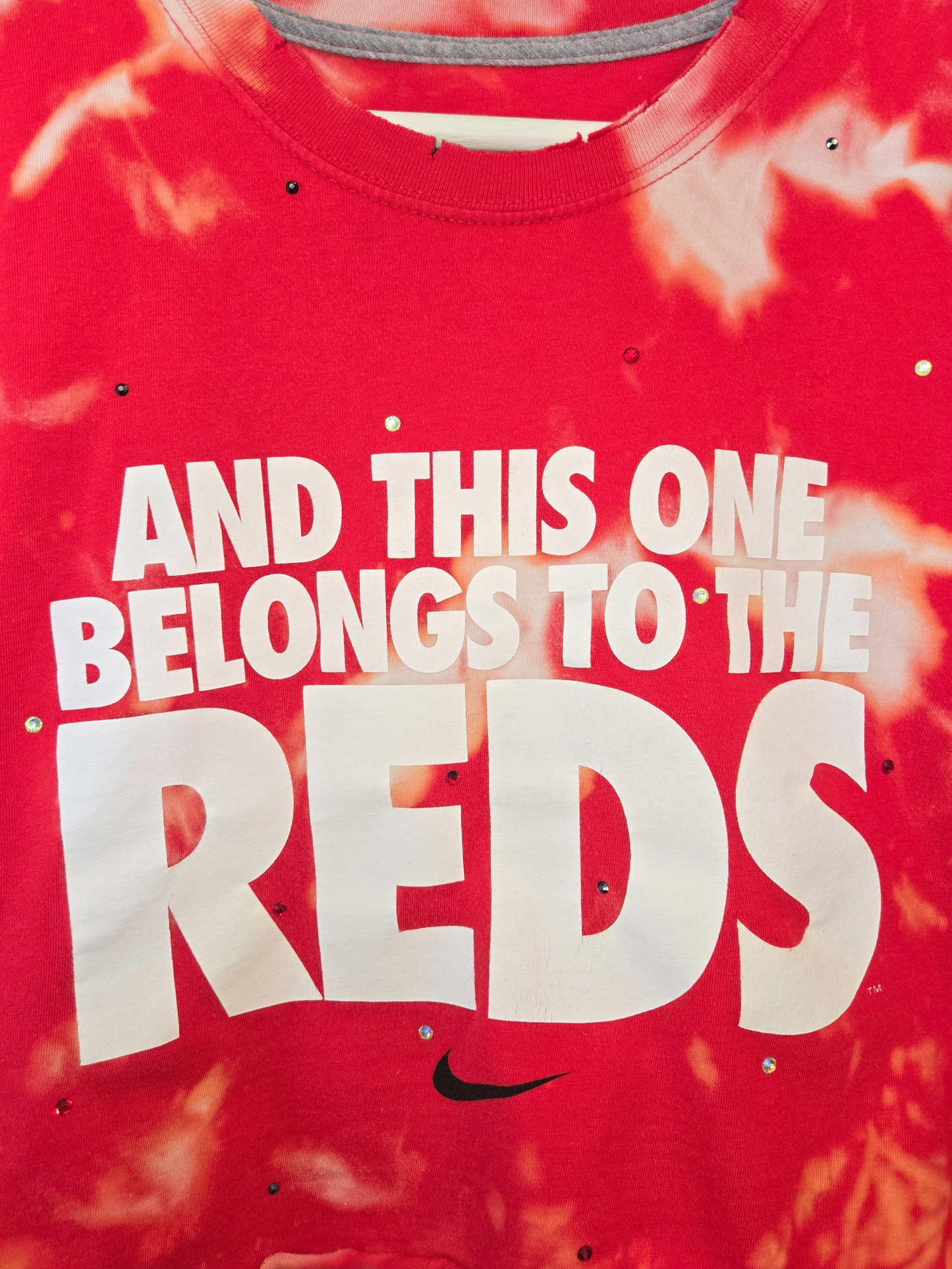 Cincinnati Reds Crop Top