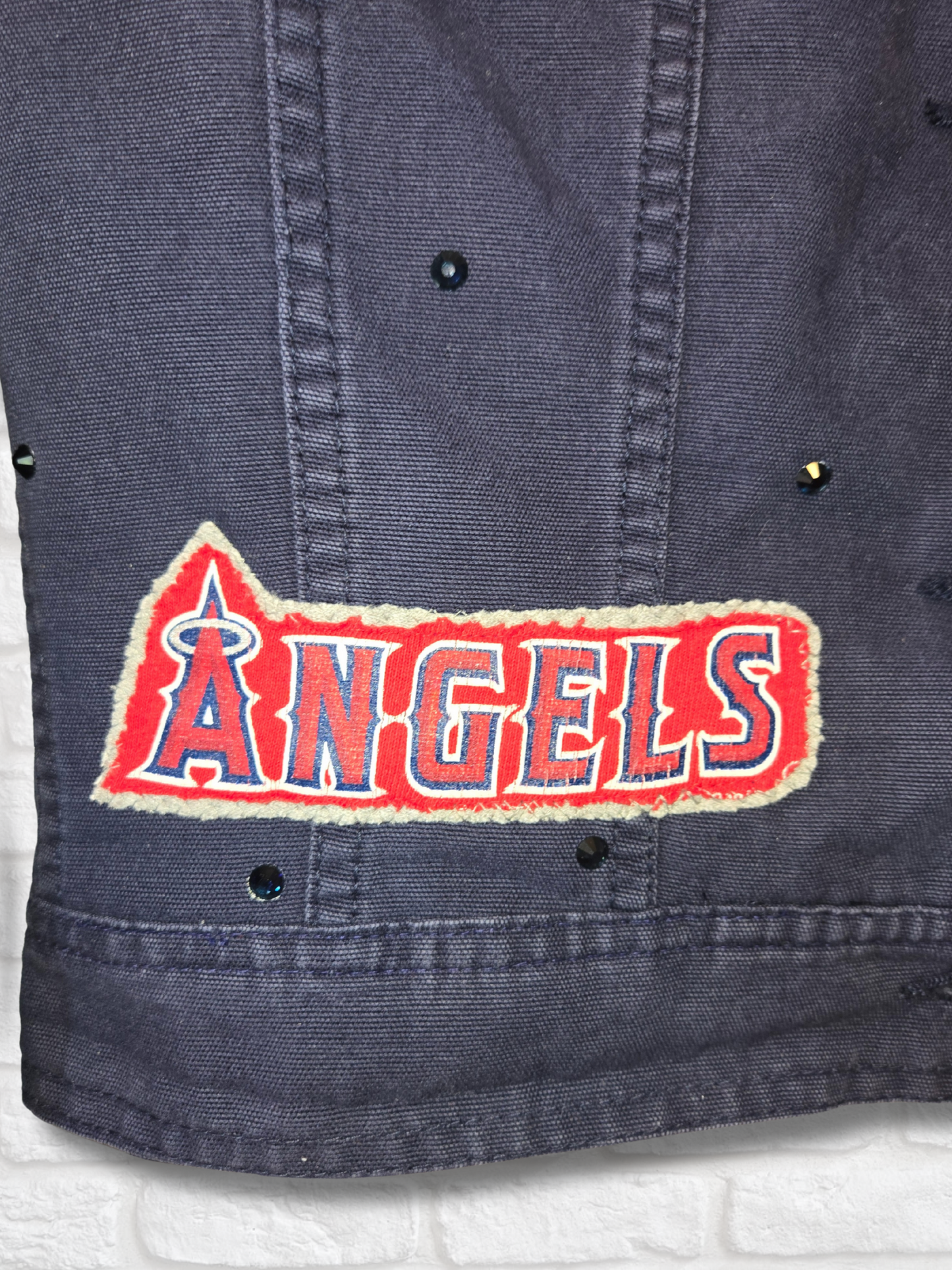 Los Angeles Angels Crop Jacket