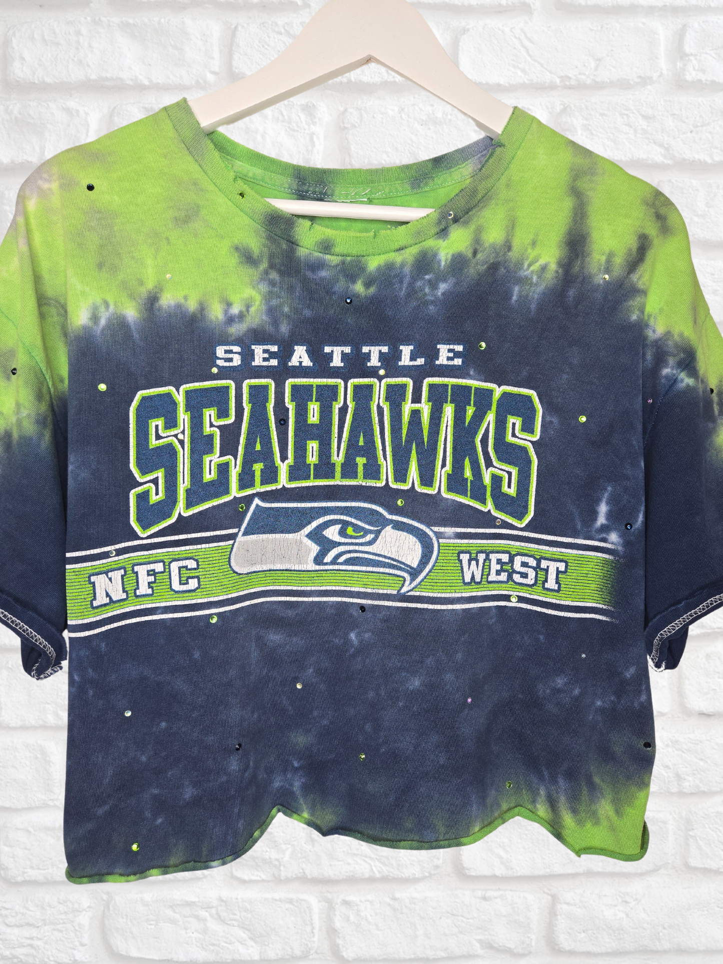Seattle Seahawks Crop Tee