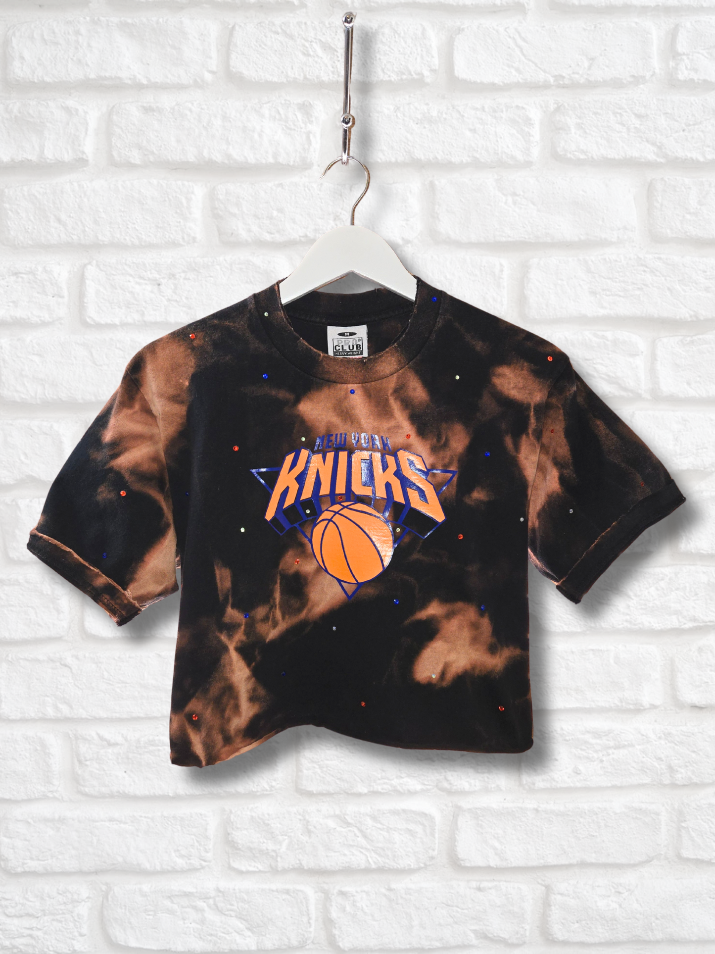 New York Knicks Crop Tee