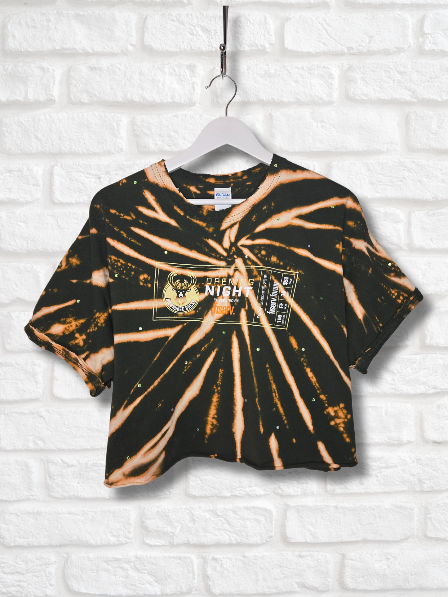 Milwaukee Bucks Crop Tee