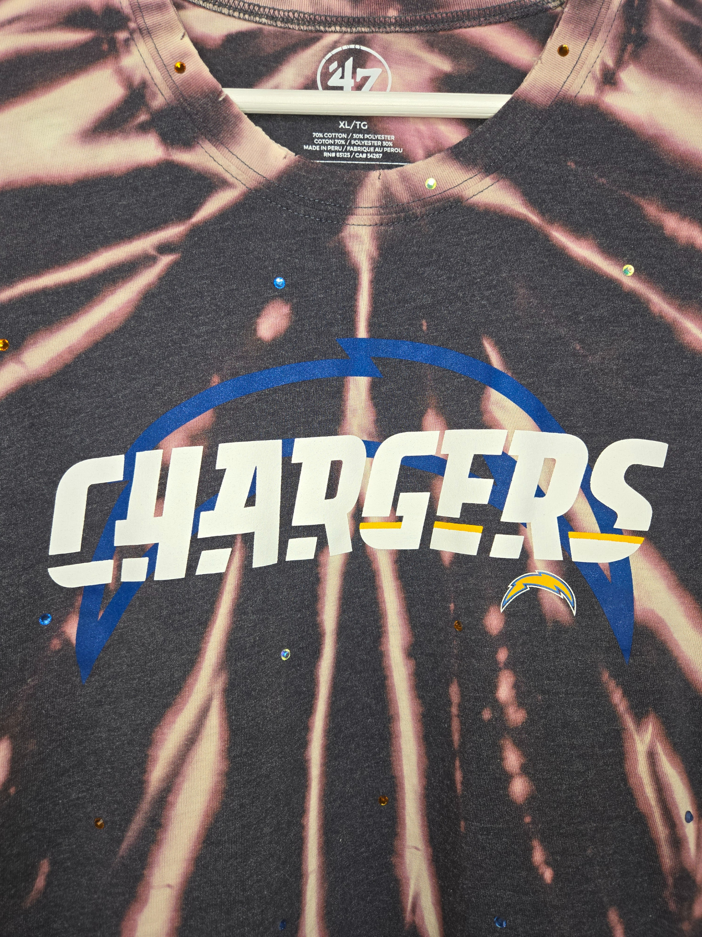 Los Angeles Chargers Crop Tee