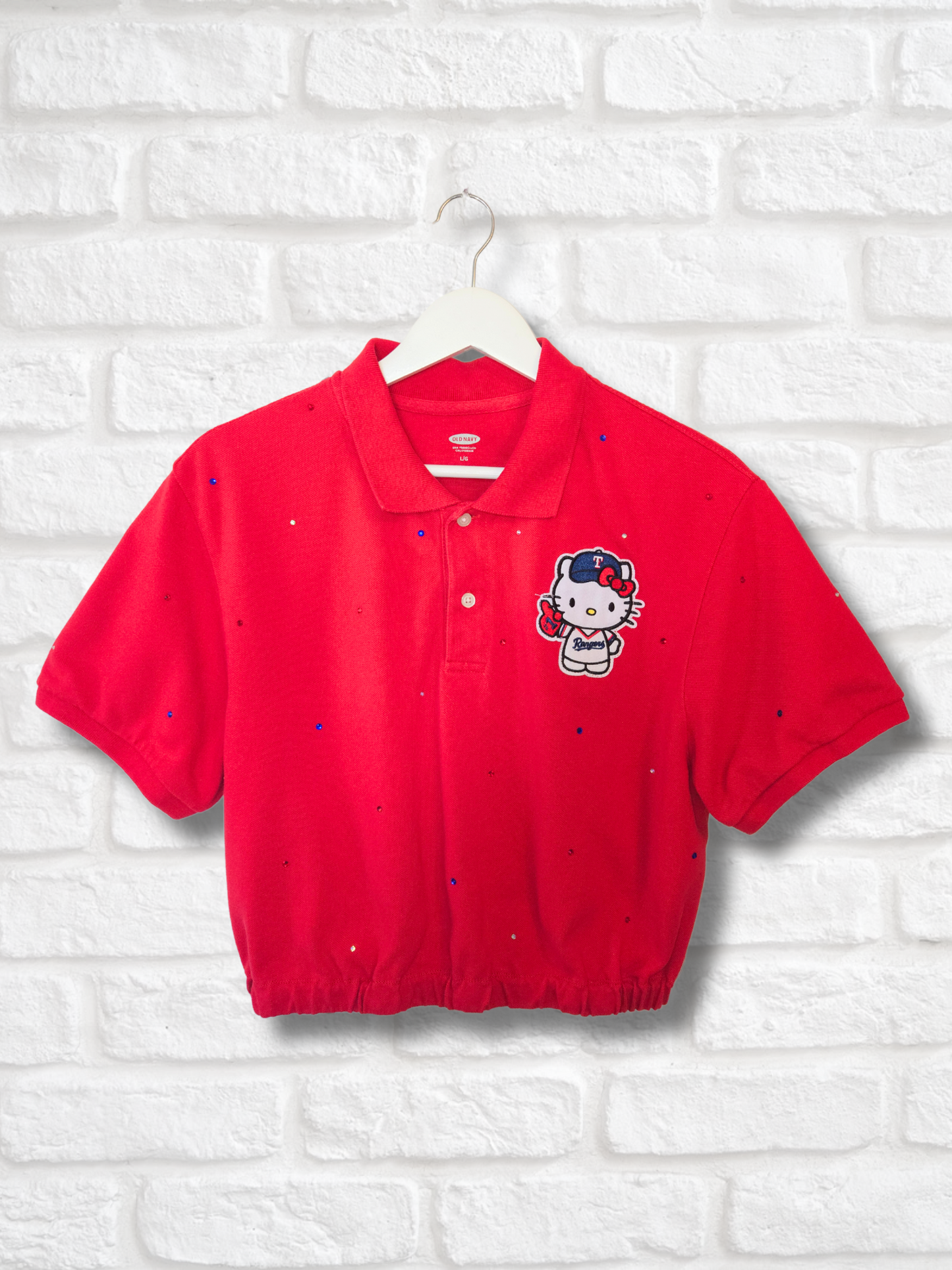 Texas Rangers HK Crop Polo