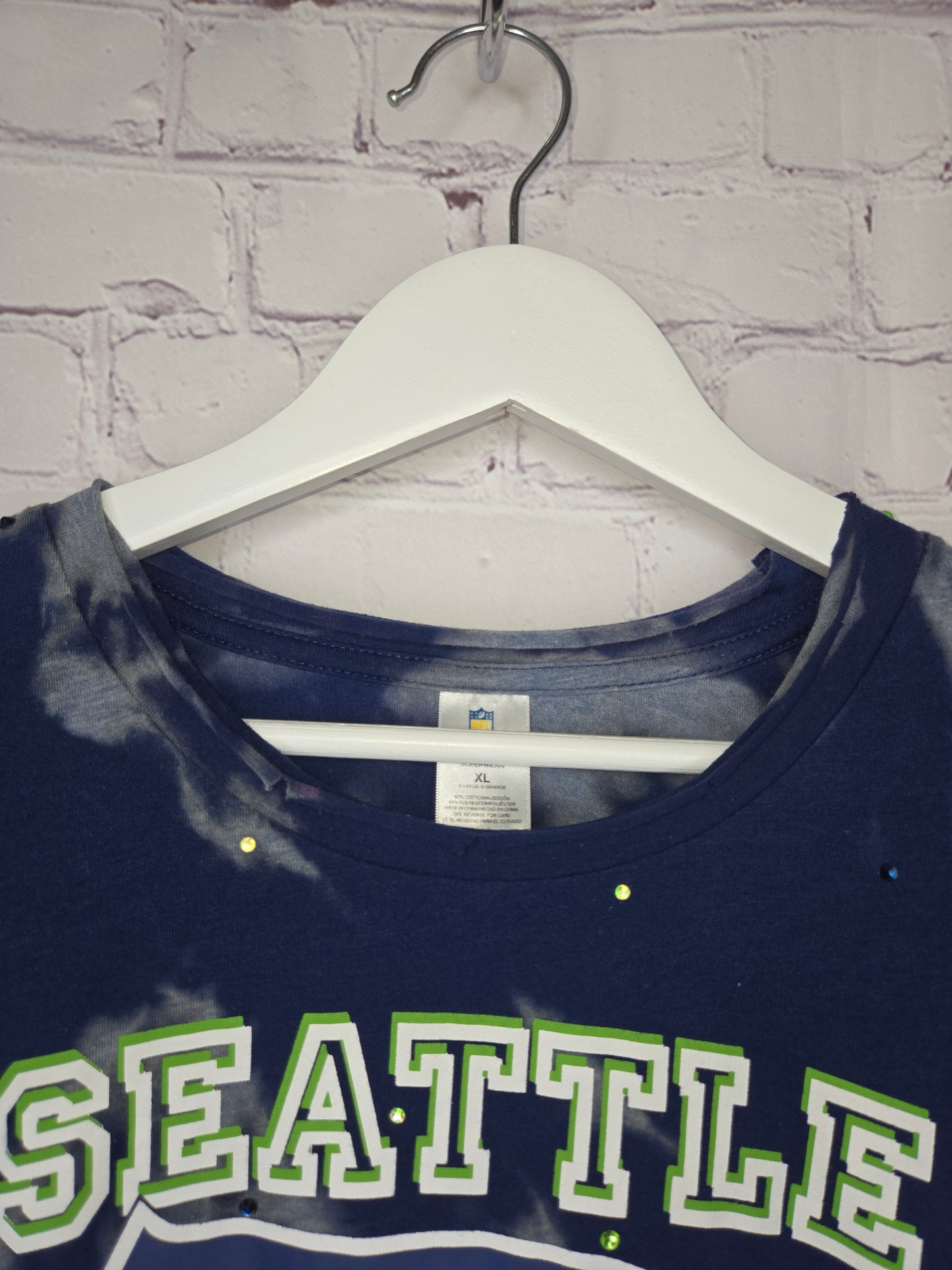 Seattle Seahawks Crop Tee