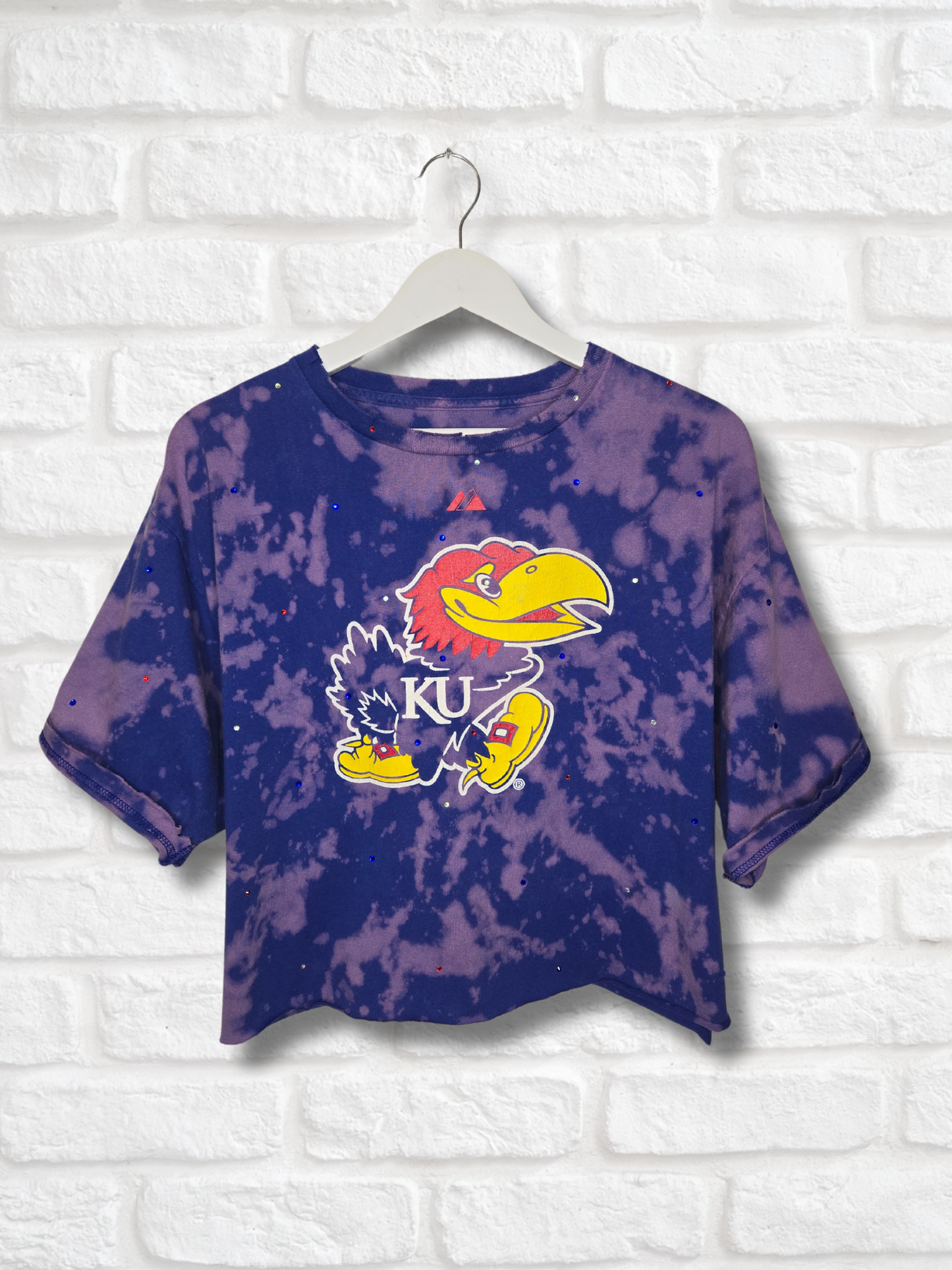 Kansas Jayhawks Crop Tee